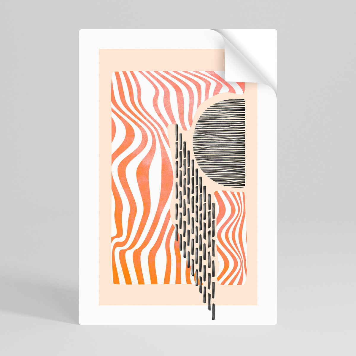 SUBLIME SYNTHESIS Póster Autocolante Vertical