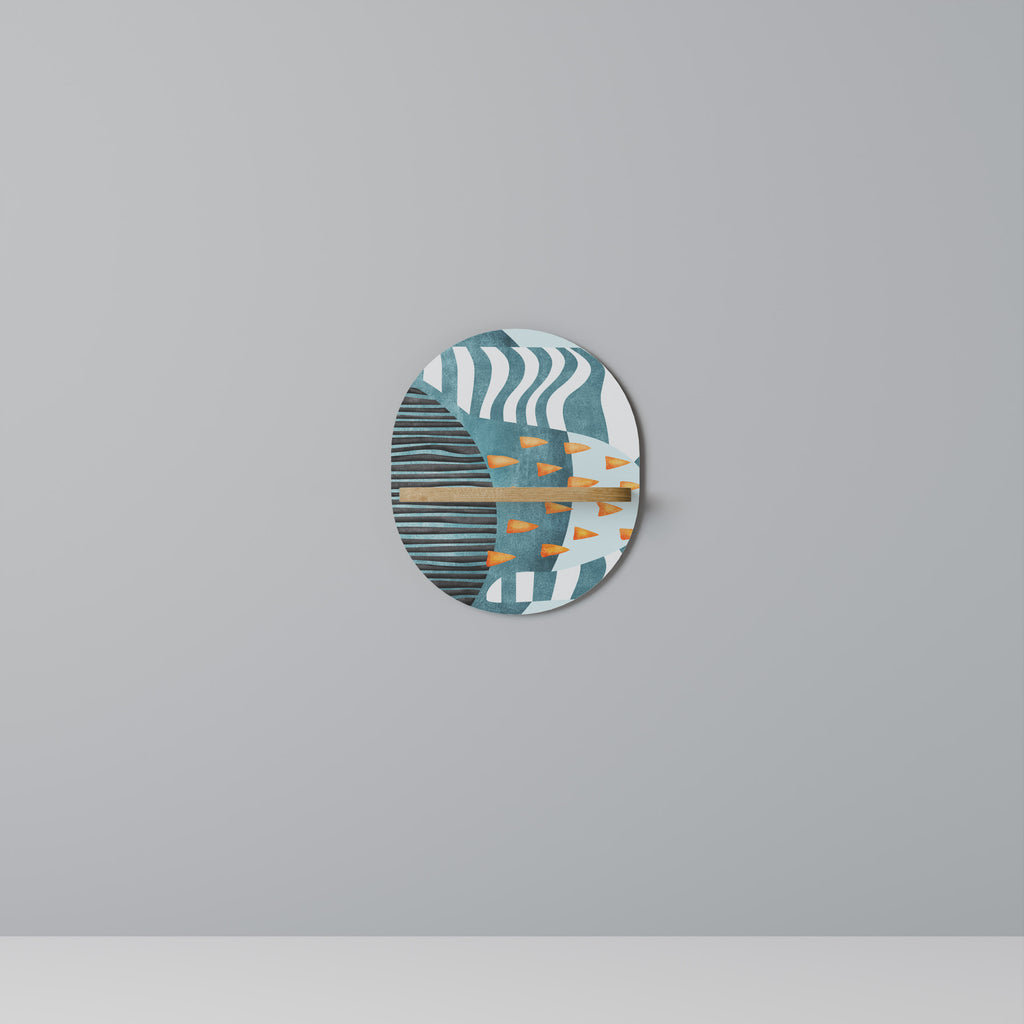 SHROUDED SHAPES Decorative Art Shelf