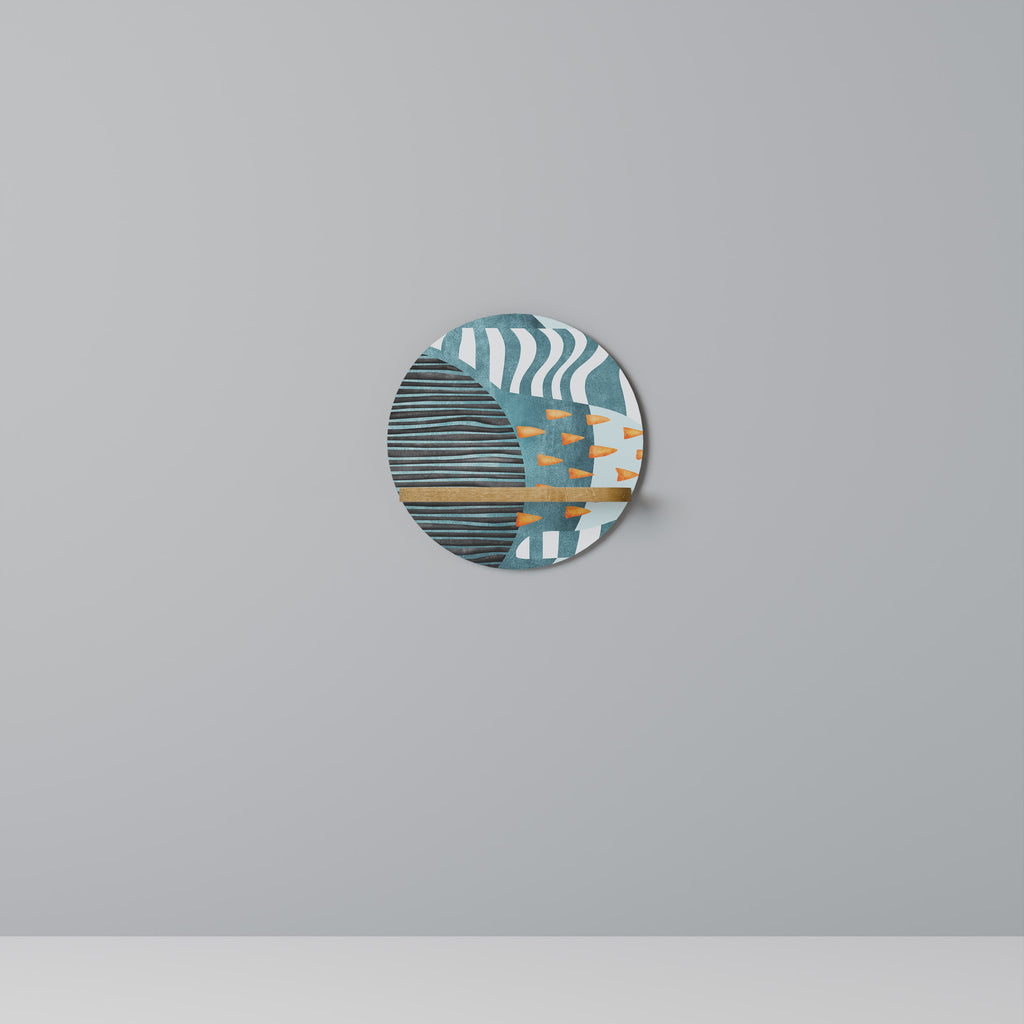 SHROUDED SHAPES Decorative Art Shelf