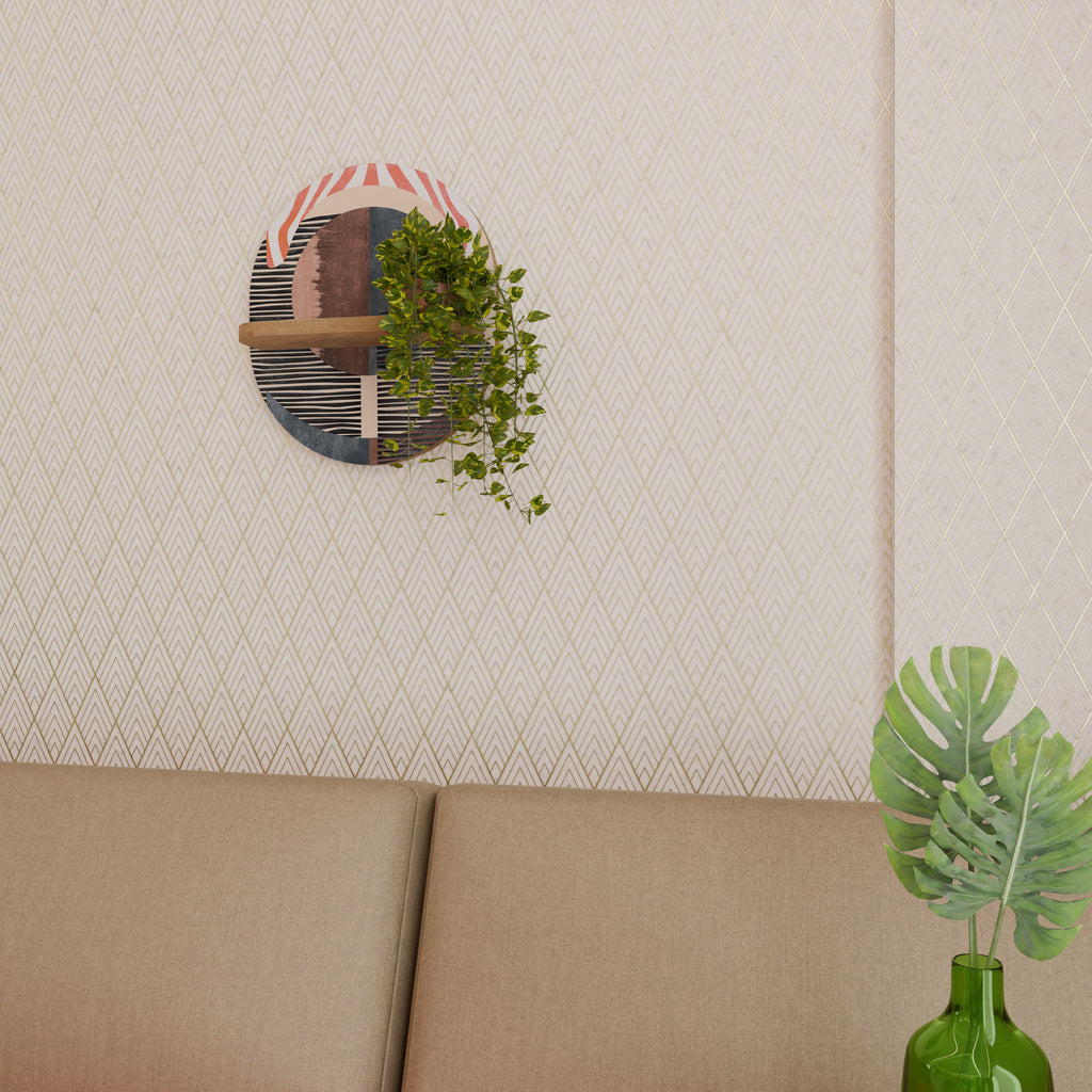 WHISPERS OF FORM Decorative Art Shelf