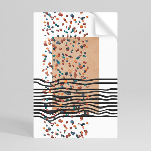 IMAGINARY RAIN Självhäftande Vertikal Poster