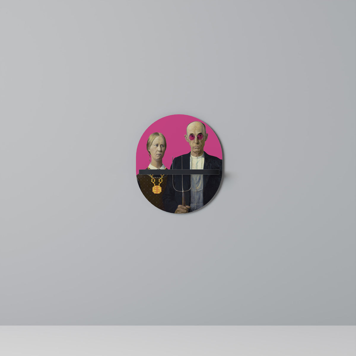 AMERICAN GOTHIC BLING Διακοσμητικό Ράφι Art Shelf
