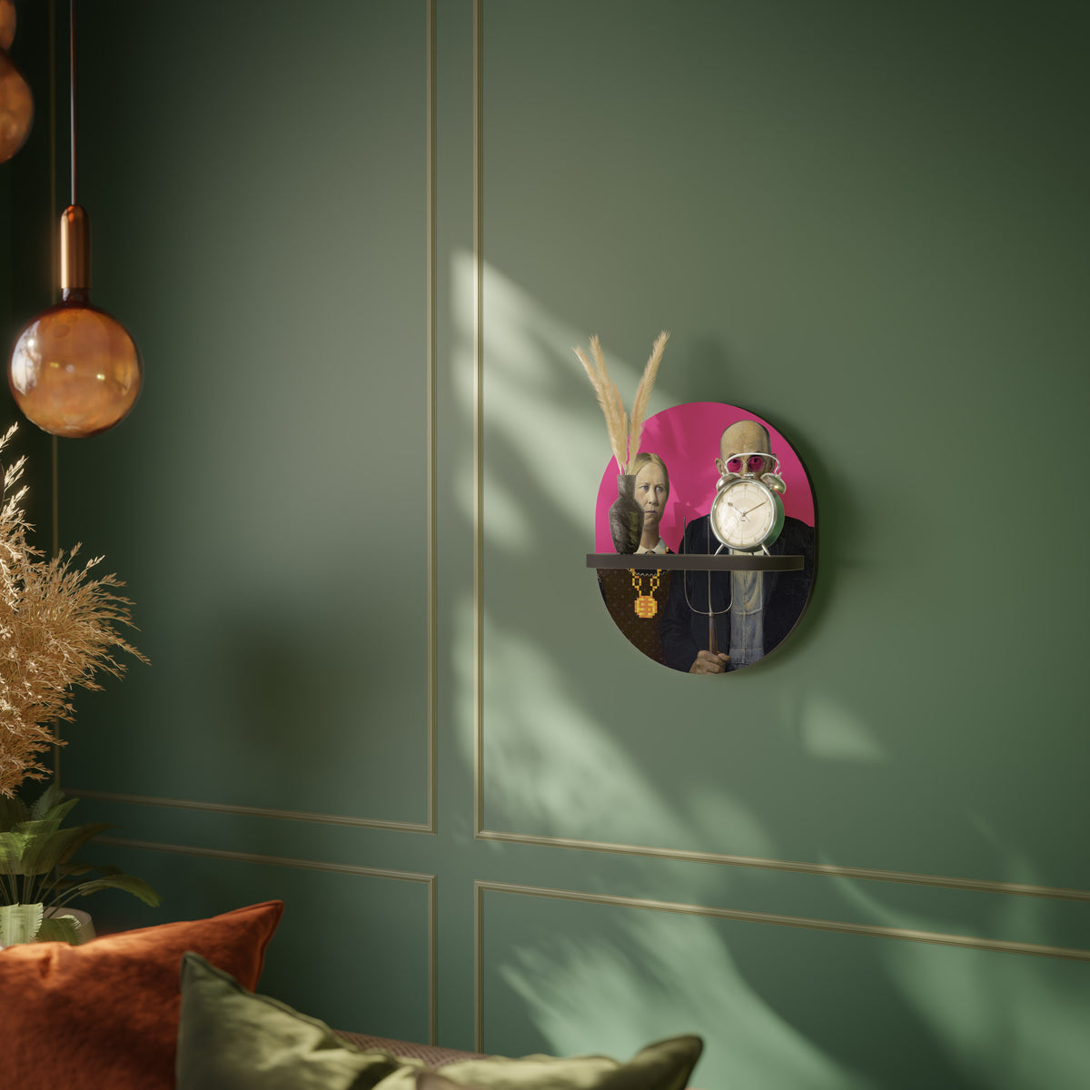 AMERICAN GOTHIC BLING Διακοσμητικό Ράφι Art Shelf