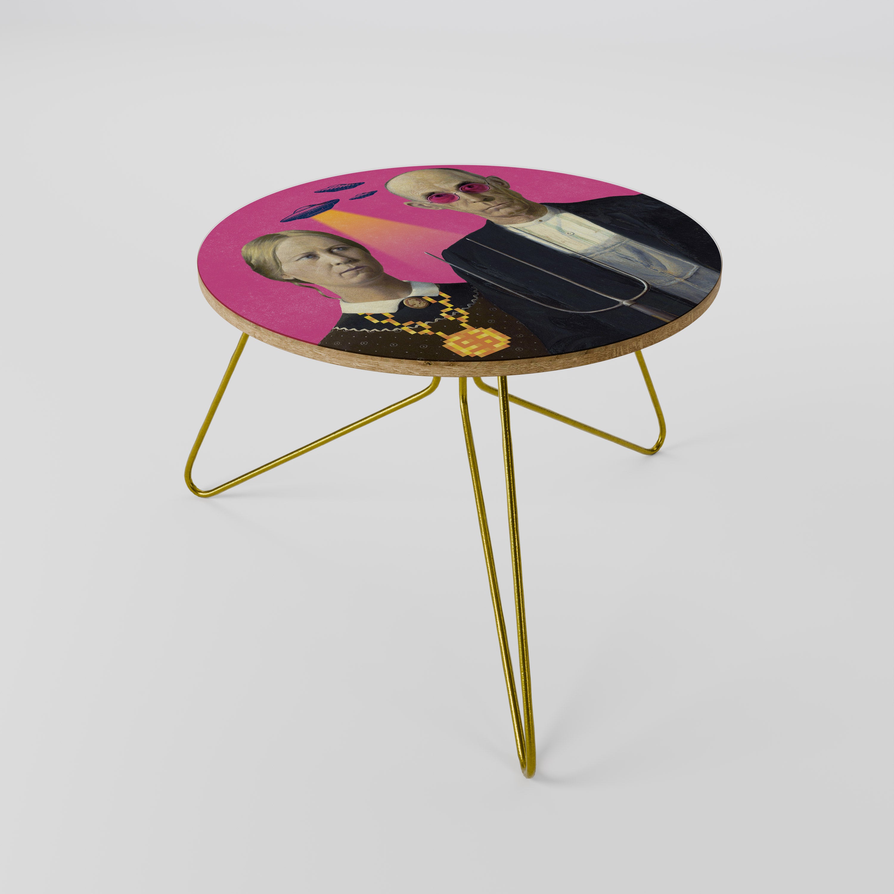 AMERICAN GOTHIC ALIEN Mesa de centro