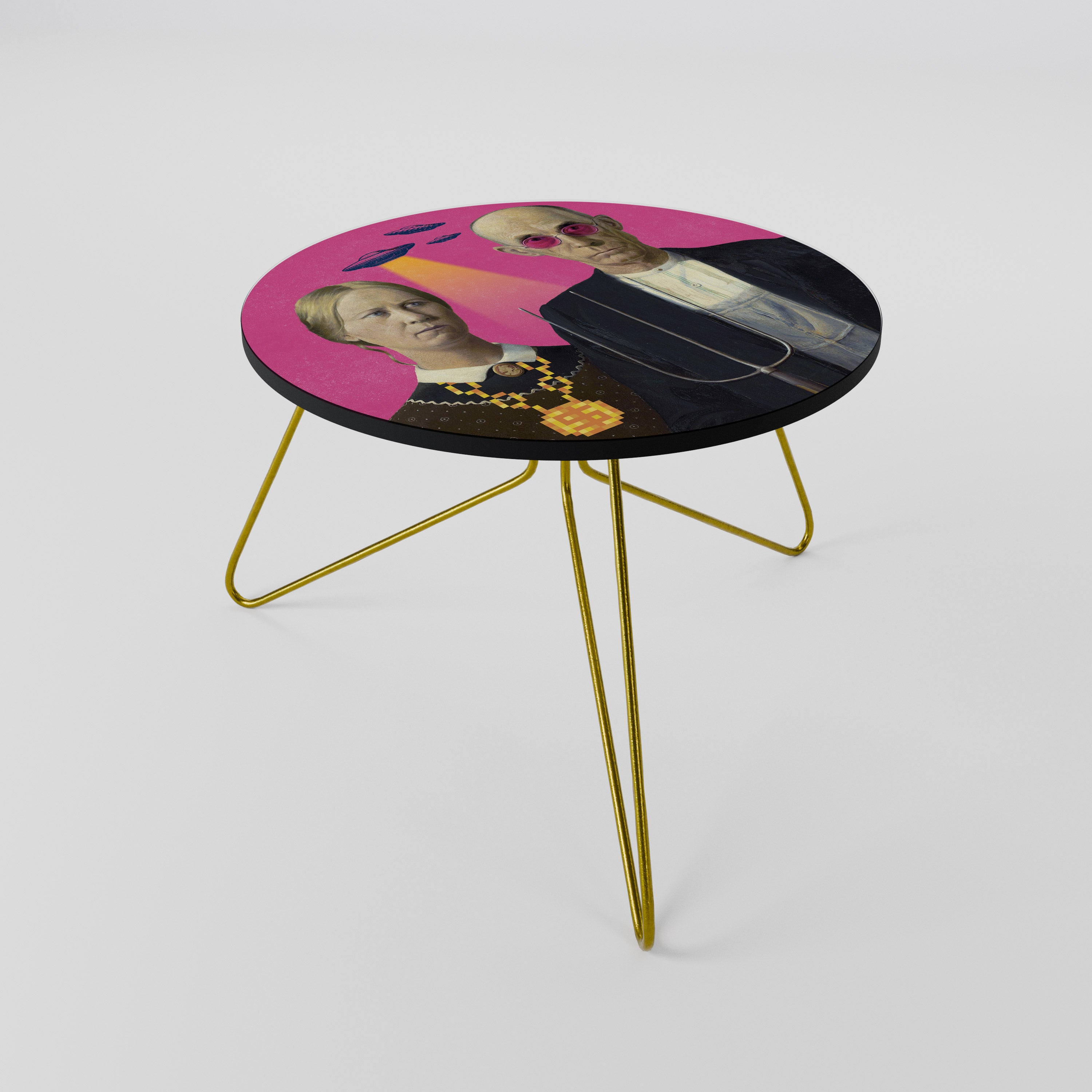 AMERICAN GOTHIC ALIEN Mesa de centro