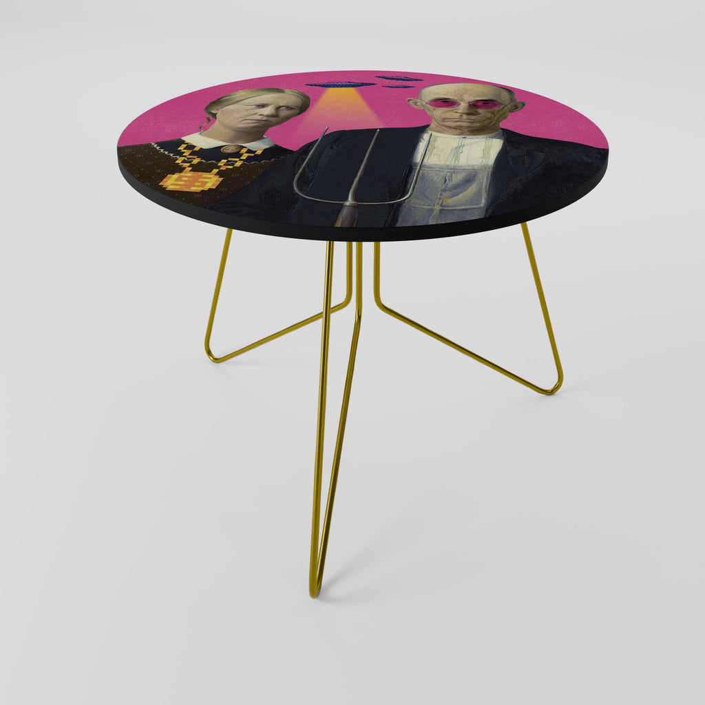 AMERICAN GOTHIC ALIEN Mesa de centro