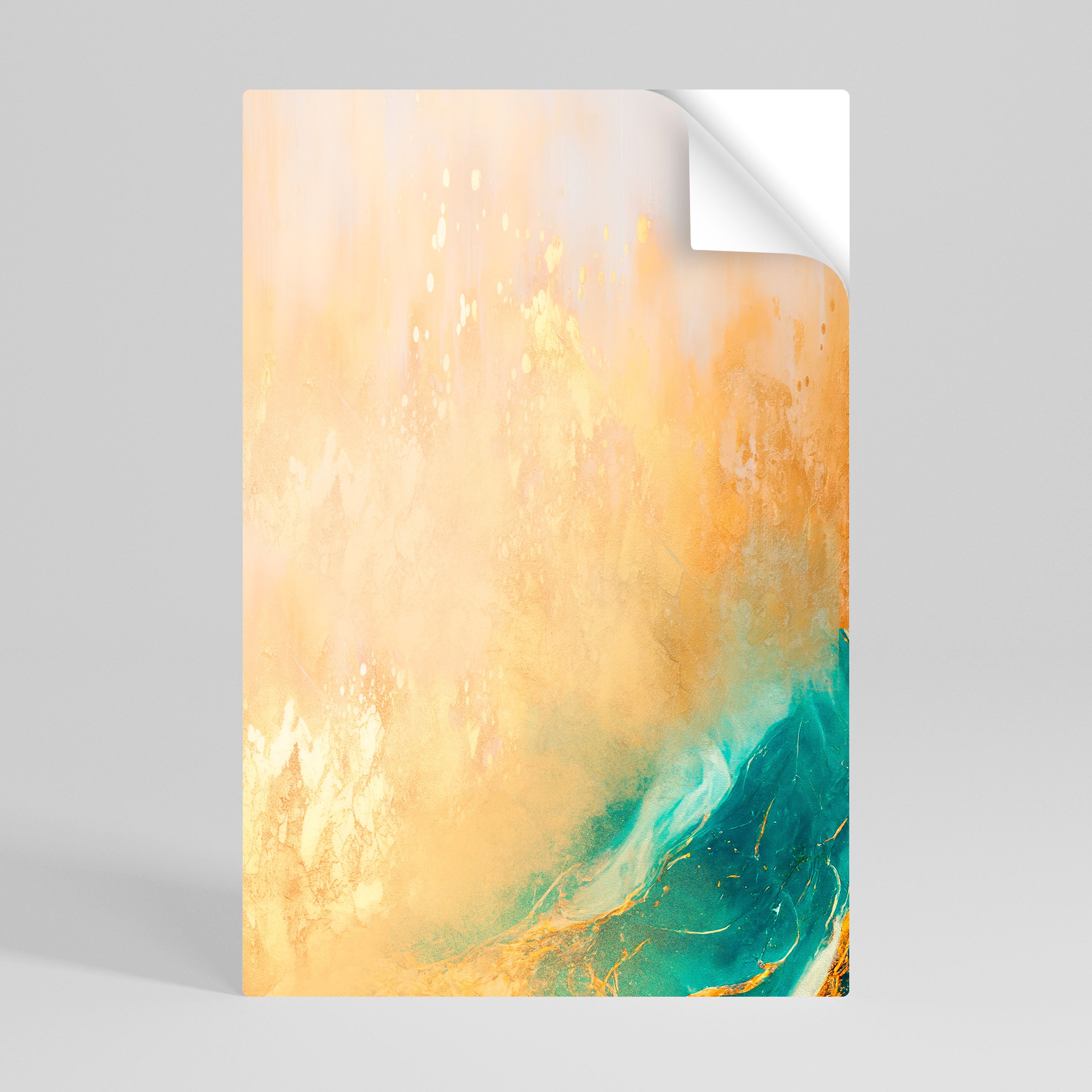 AZURE DREAMS Peel and Stick Vertical Poster