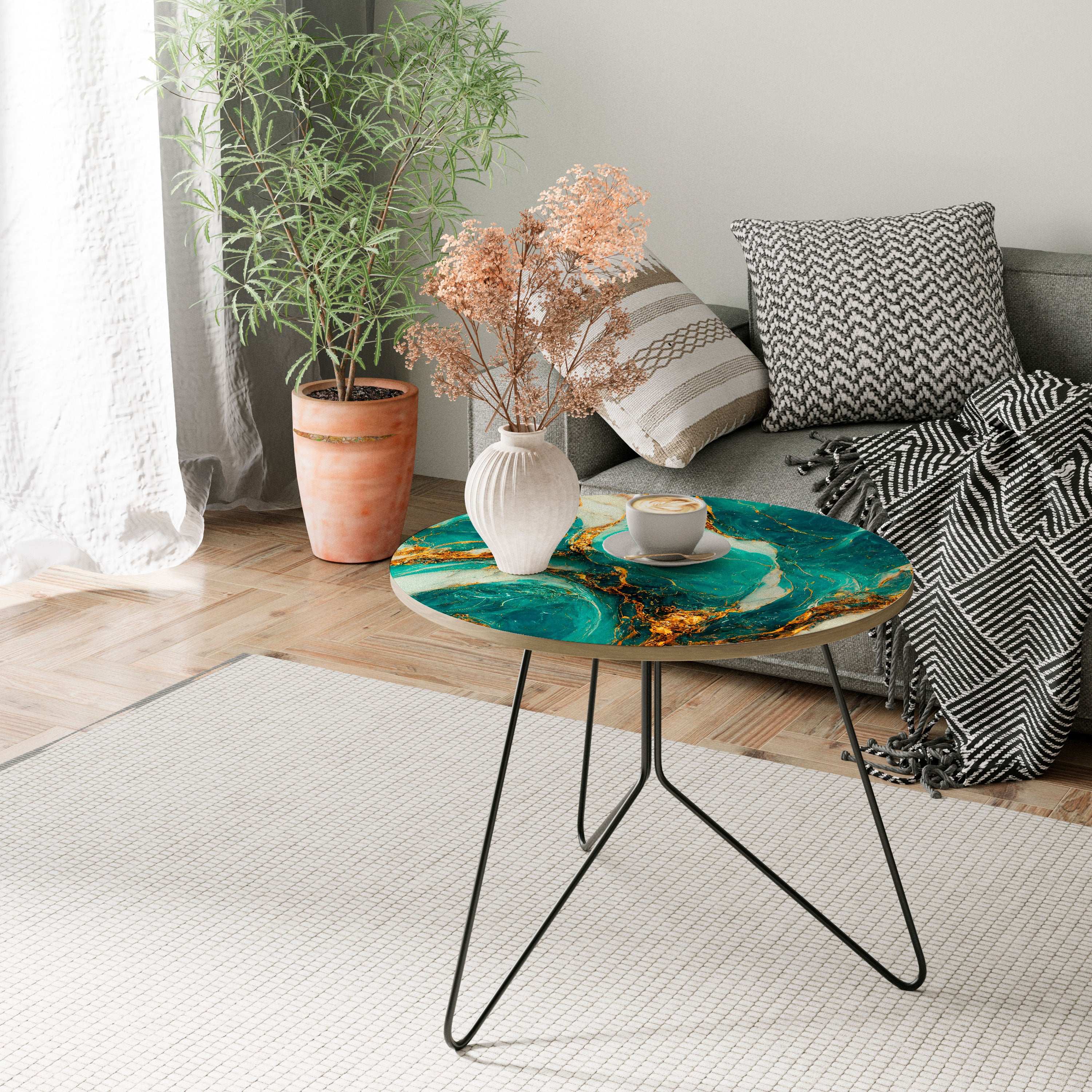 GILDED WHISPERS Mesa de centro