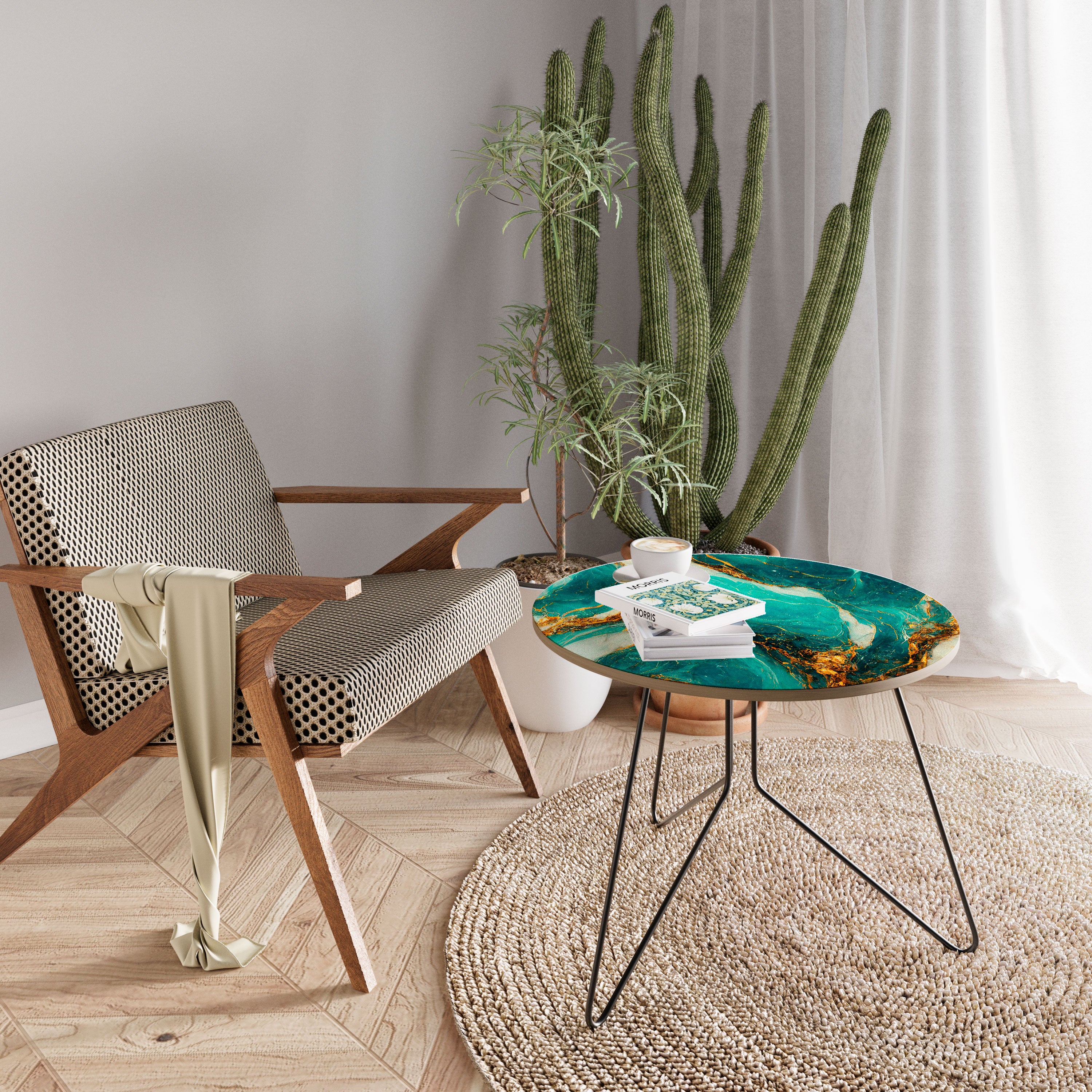 GILDED WHISPERS Mesa de centro