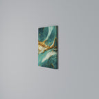 GILDED WHISPERS Vertical Canvas Print