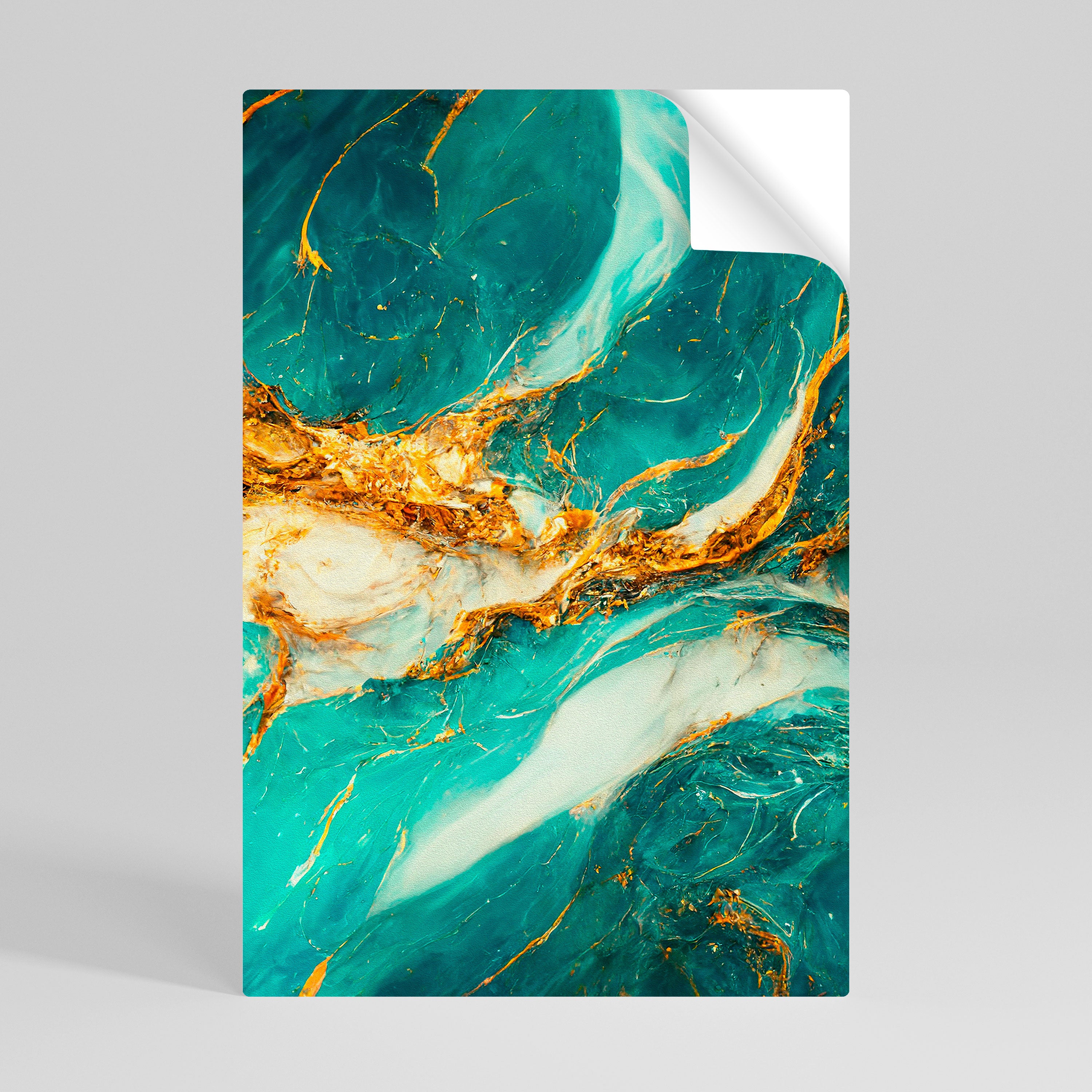 GILDED WHISPERS Póster Autocolante Vertical