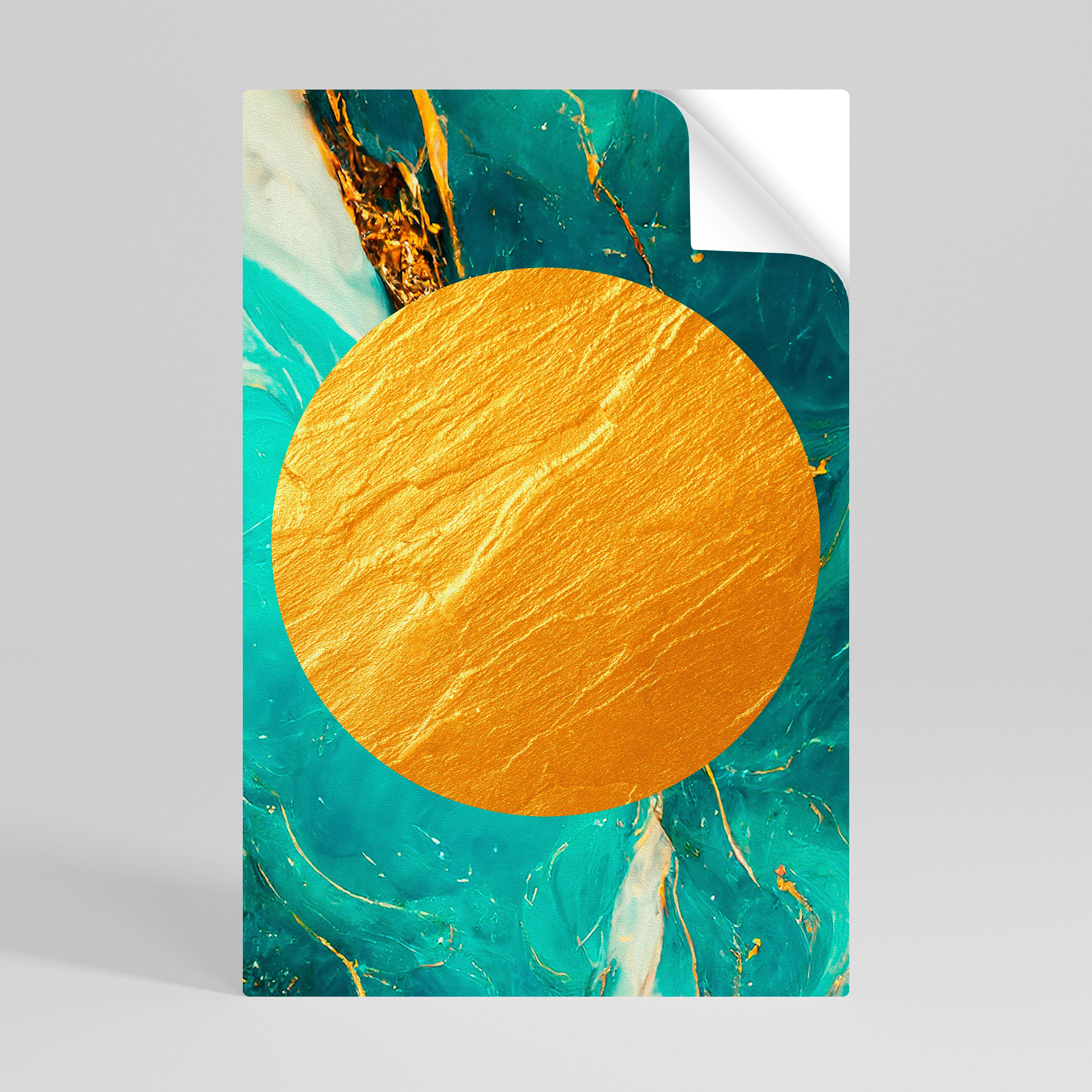 ETHEREAL AZURE Póster Autocolante Vertical