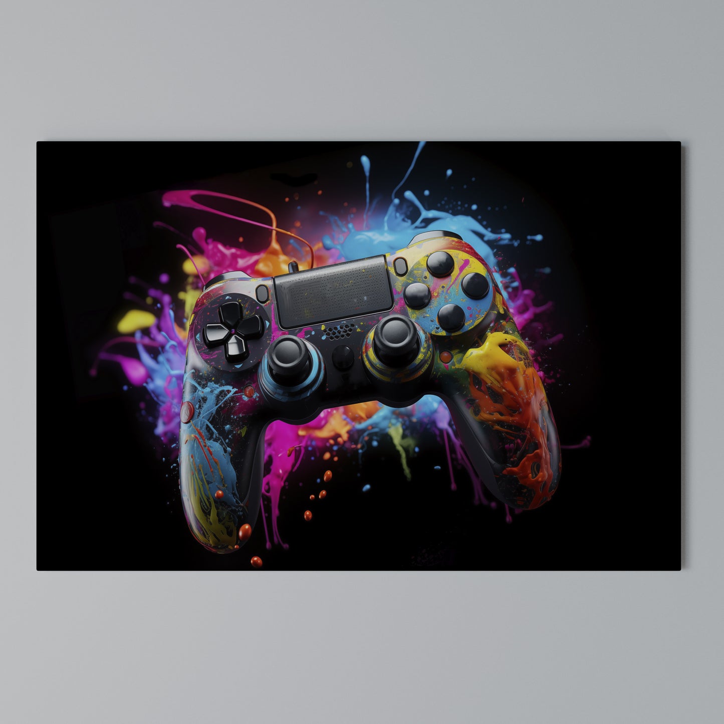 CYBERNETIC GAME Horizontal Canvas Print