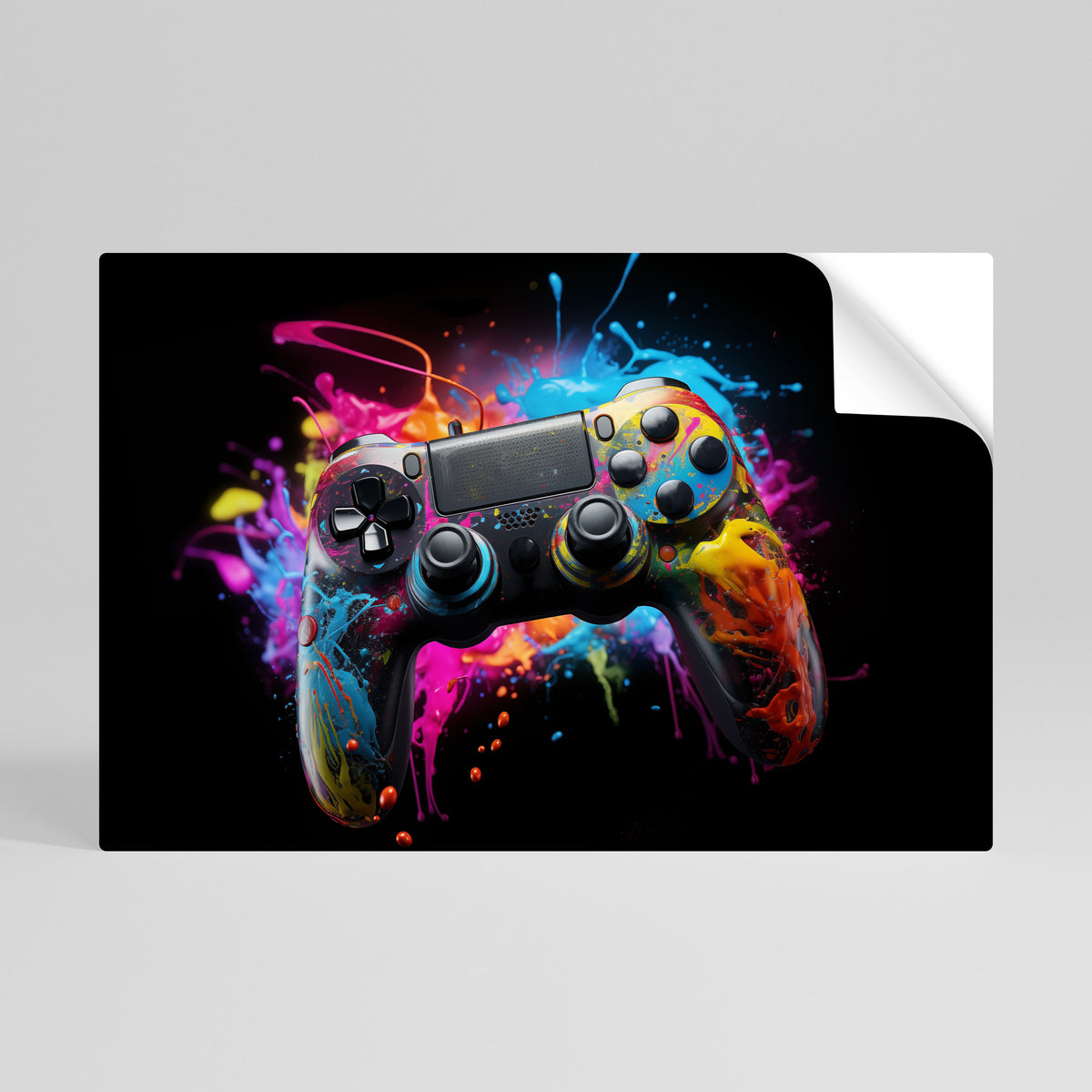 CYBERNETIC GAME Αυτοκόλλητη Αφίσα οριζόντια