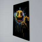 TRIPPY HAPPINESS Vertical Canvas Print