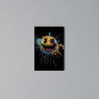 TRIPPY HAPPINESS Vertical Canvas Print
