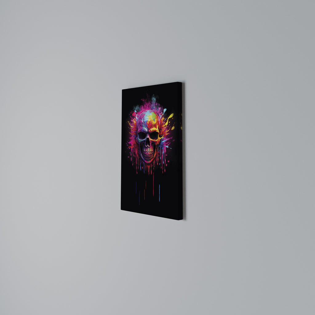 SKULL QUEST Vertical Canvas Print