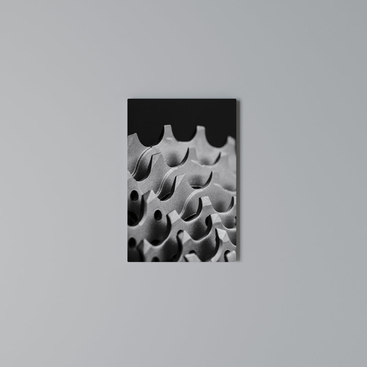 GEARSCAPE SYMPHONY Vertical Canvas Print