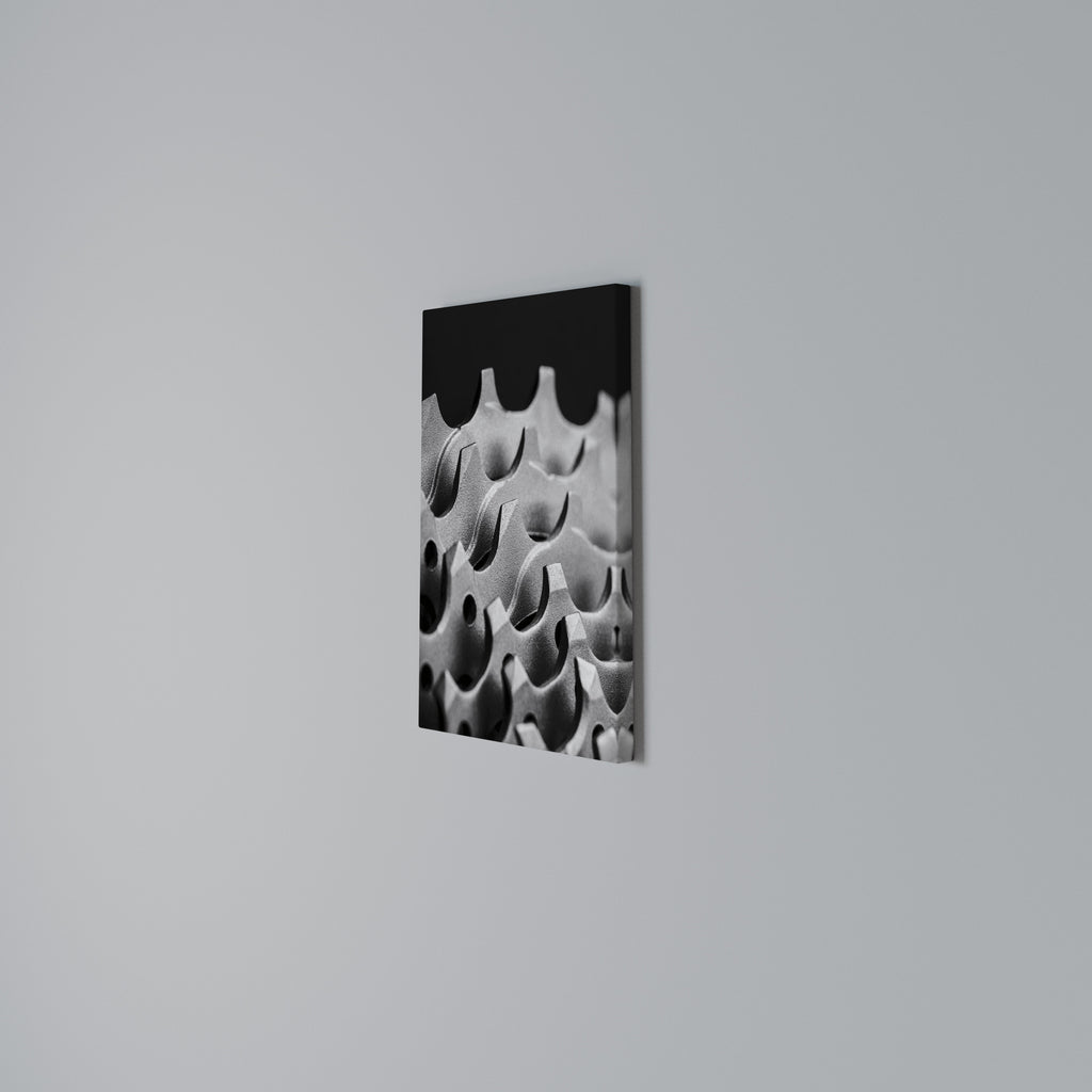 GEARSCAPE SYMPHONY Vertical Canvas Print