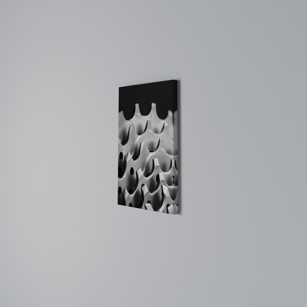 GEARSCAPE SYMPHONY Vertical Canvas Print
