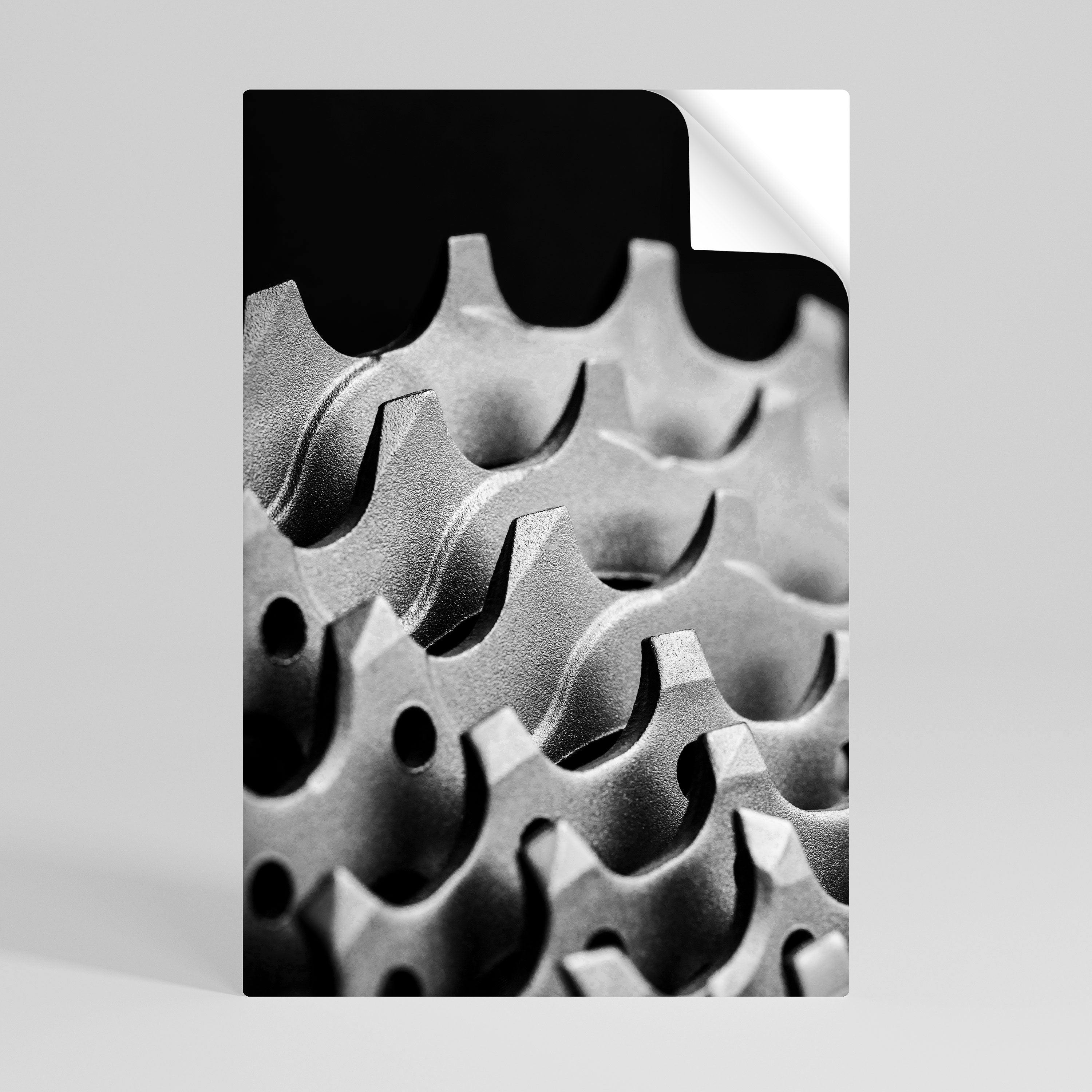 GEARSCAPE SYMPHONY Póster Autocolante Vertical