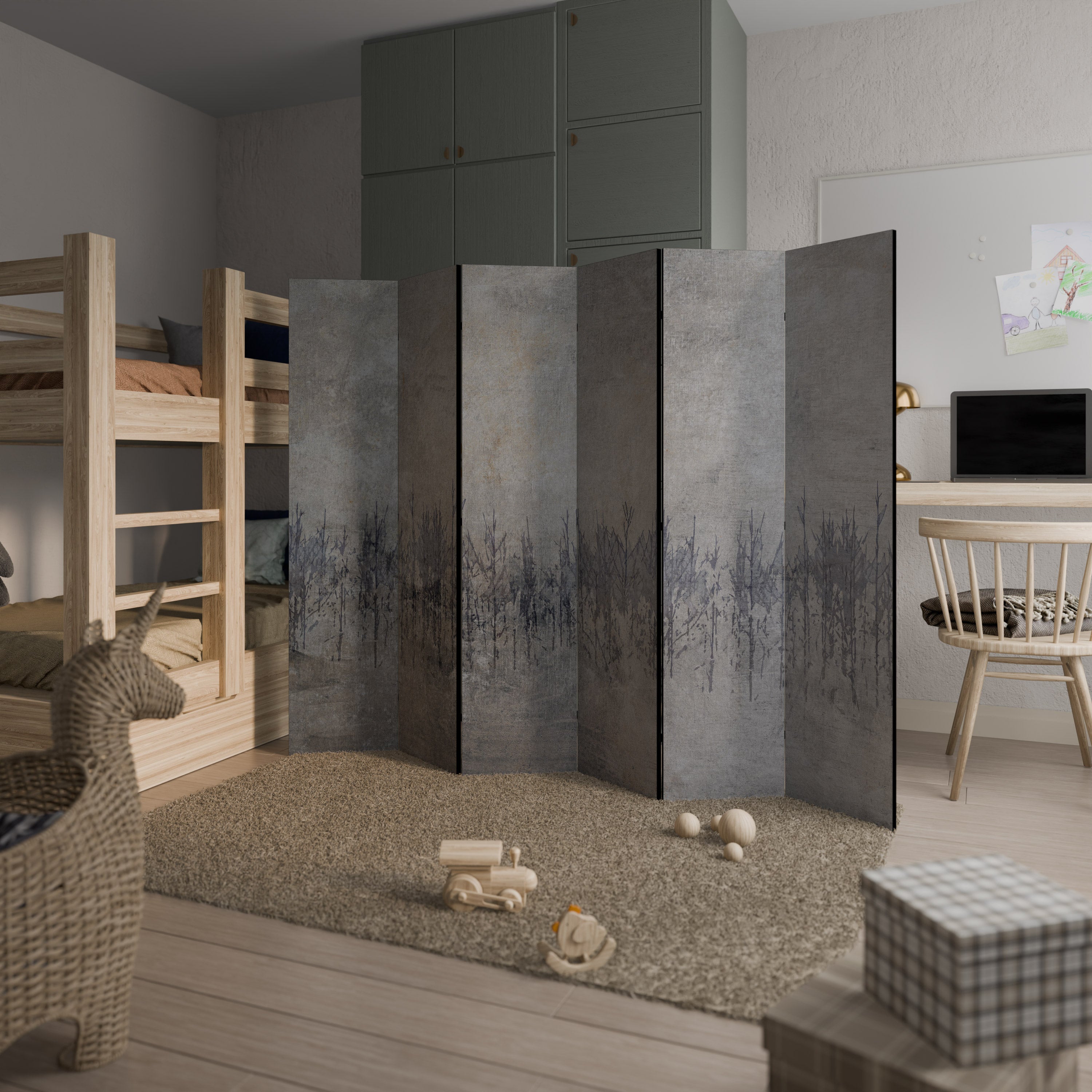 GHOSTS OF NATURE Παραβάν με 6 πάνελ