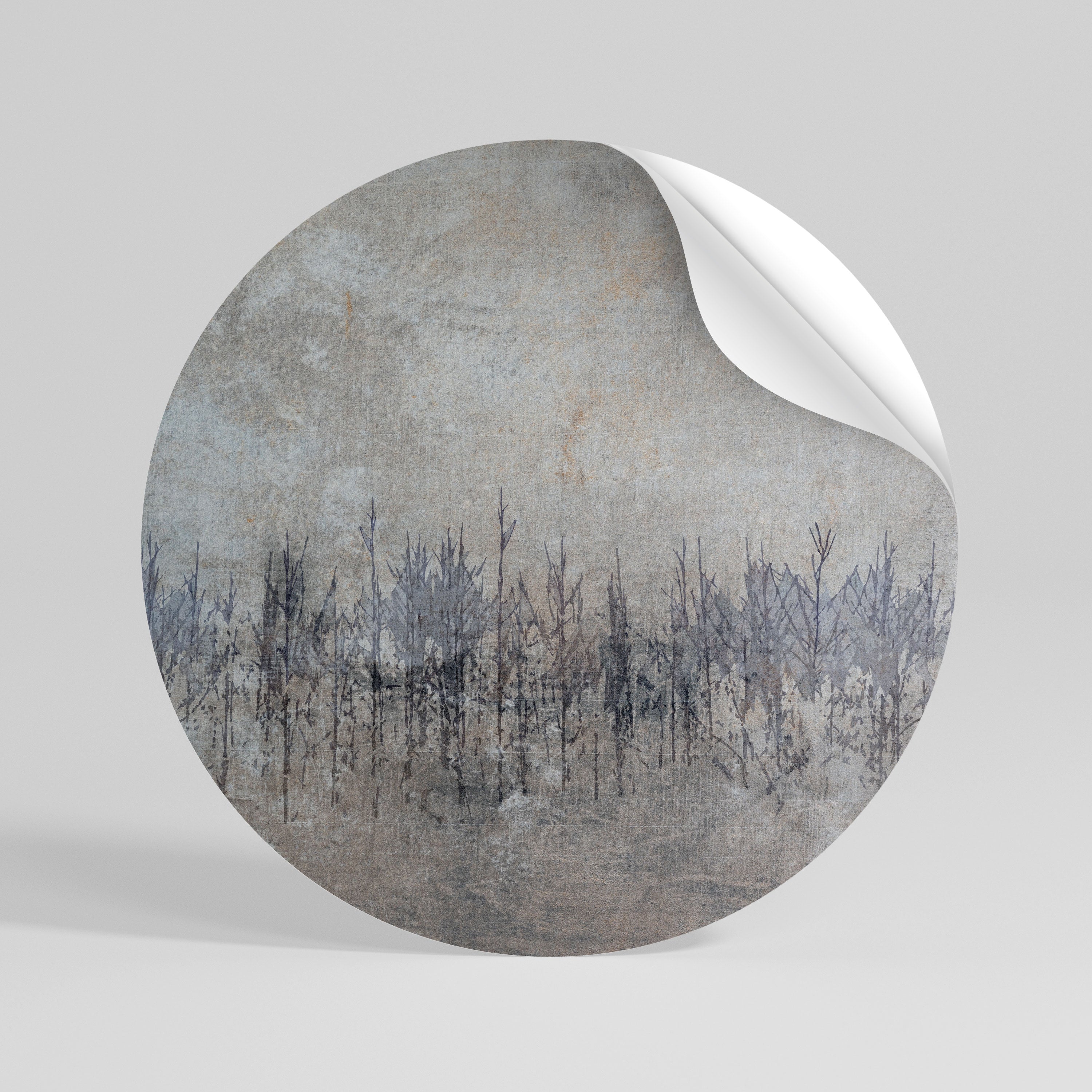 GHOSTS OF NATURE Rund väggdekal