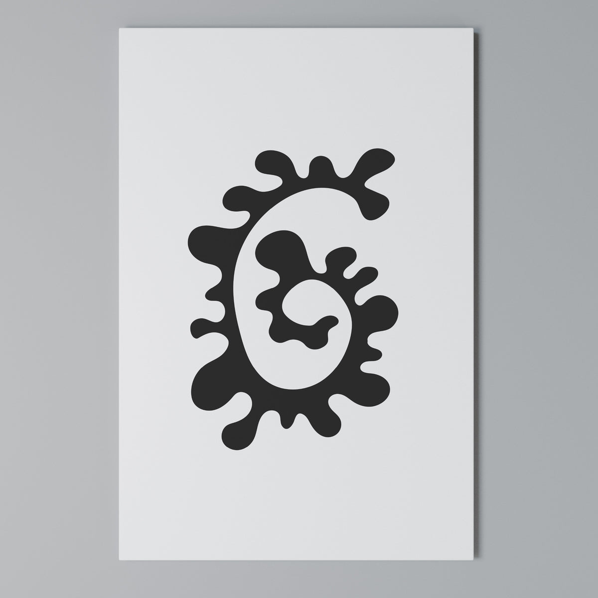 THE BLEND OF YESTERDAY Quadro em tela vertical