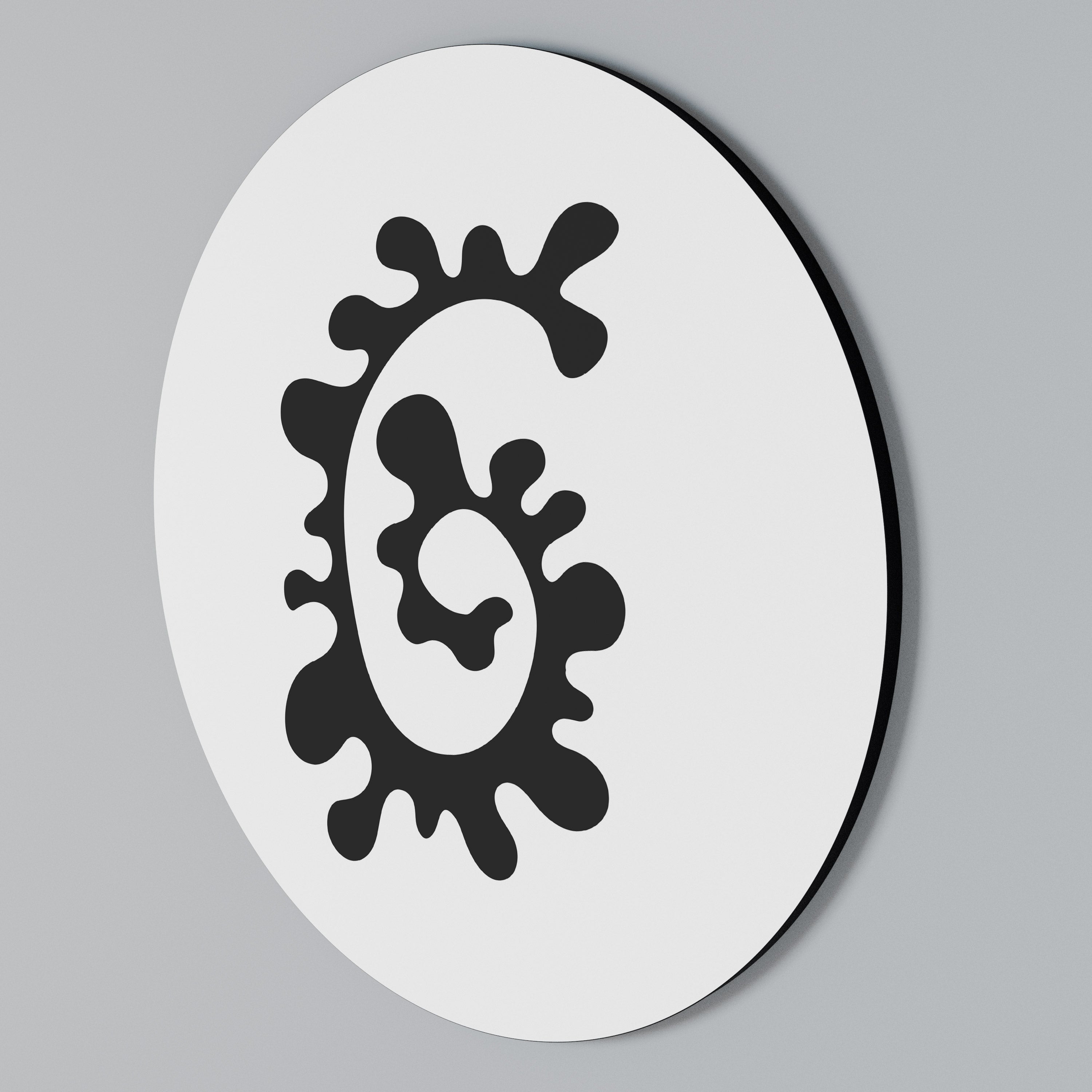 THE BLEND OF YESTERDAY Rundes Wandbild