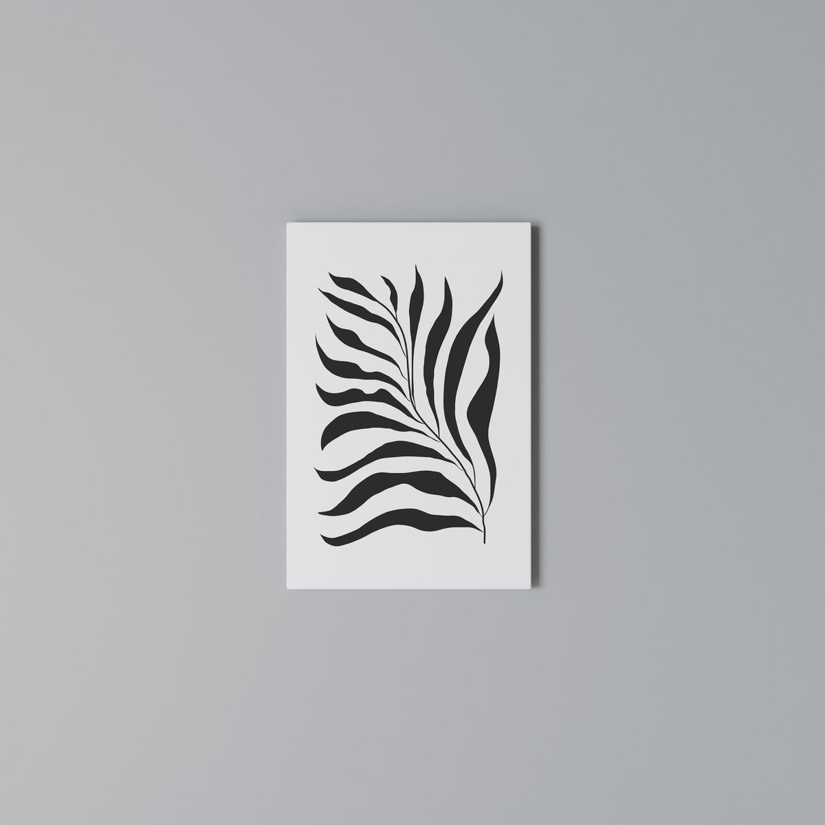 SHADOW PLANT Vertical Canvas Print