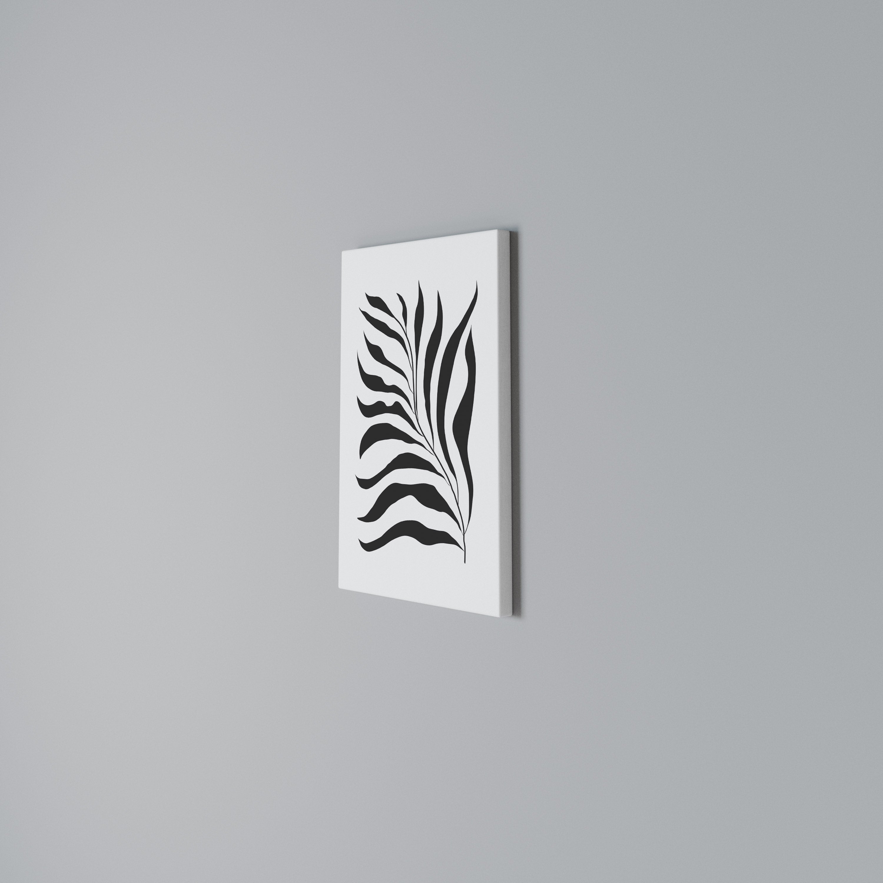 SHADOW PLANT Vertical Canvas Print