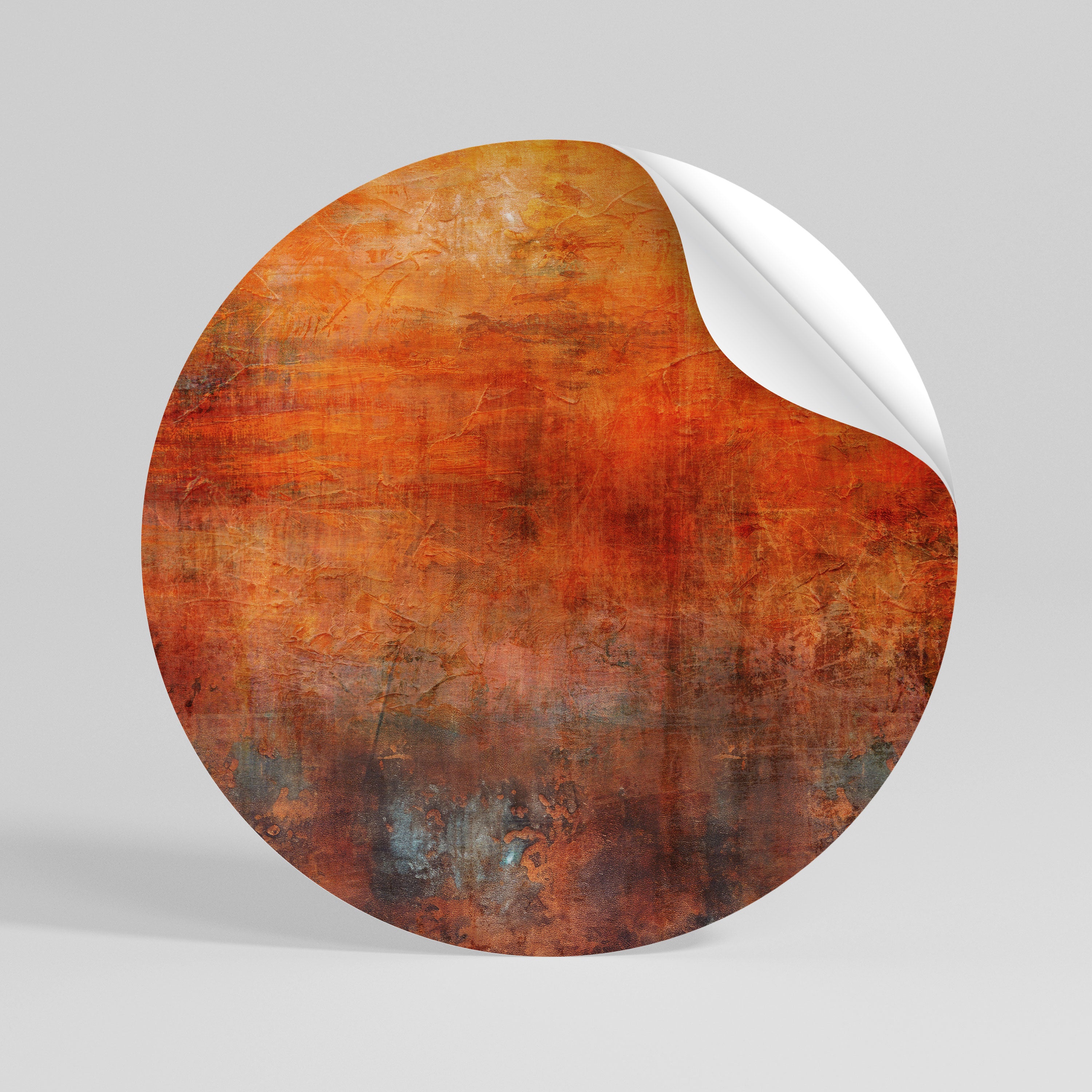 ECHOES OF EUPHORIA Rund väggdekal