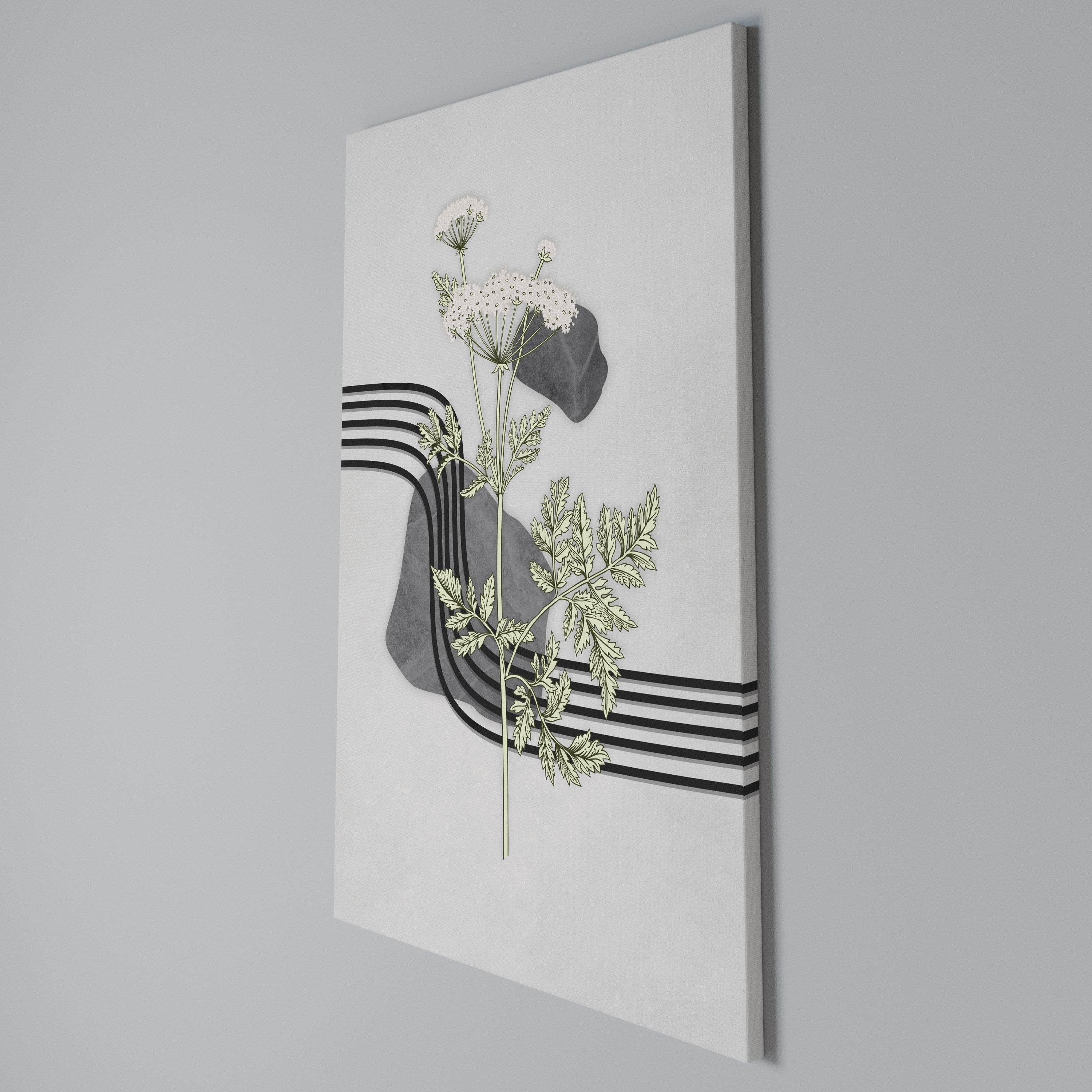 HERACLEUM ARRAY Quadro em tela vertical