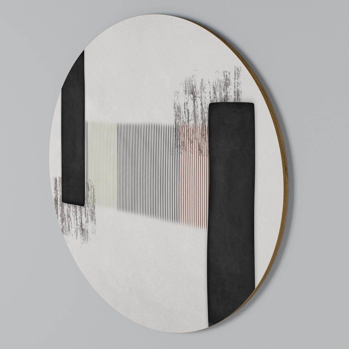 OBDYDIAN PRELUDE Round Wall Art
