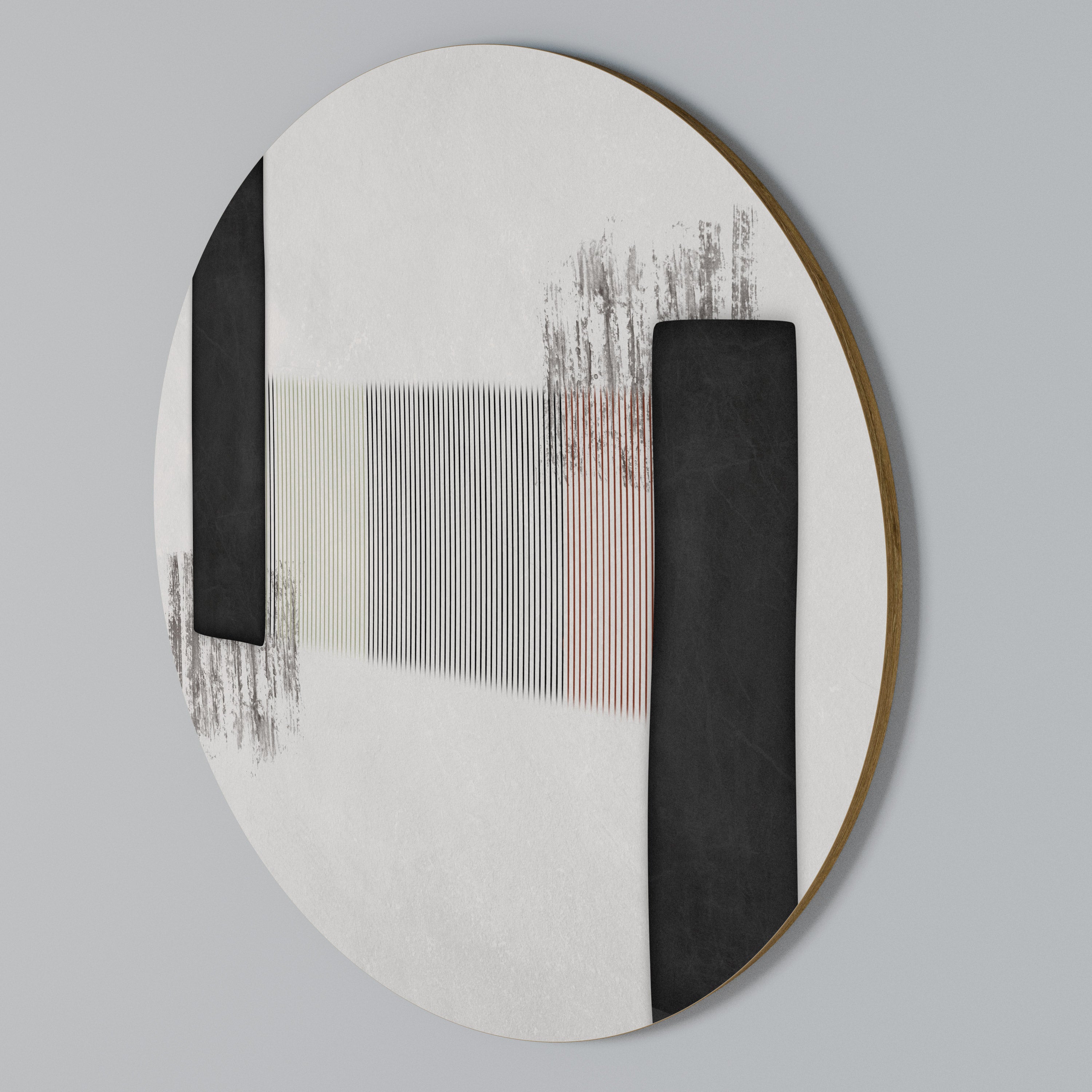 OBDYDIAN PRELUDE Rundes Wandbild