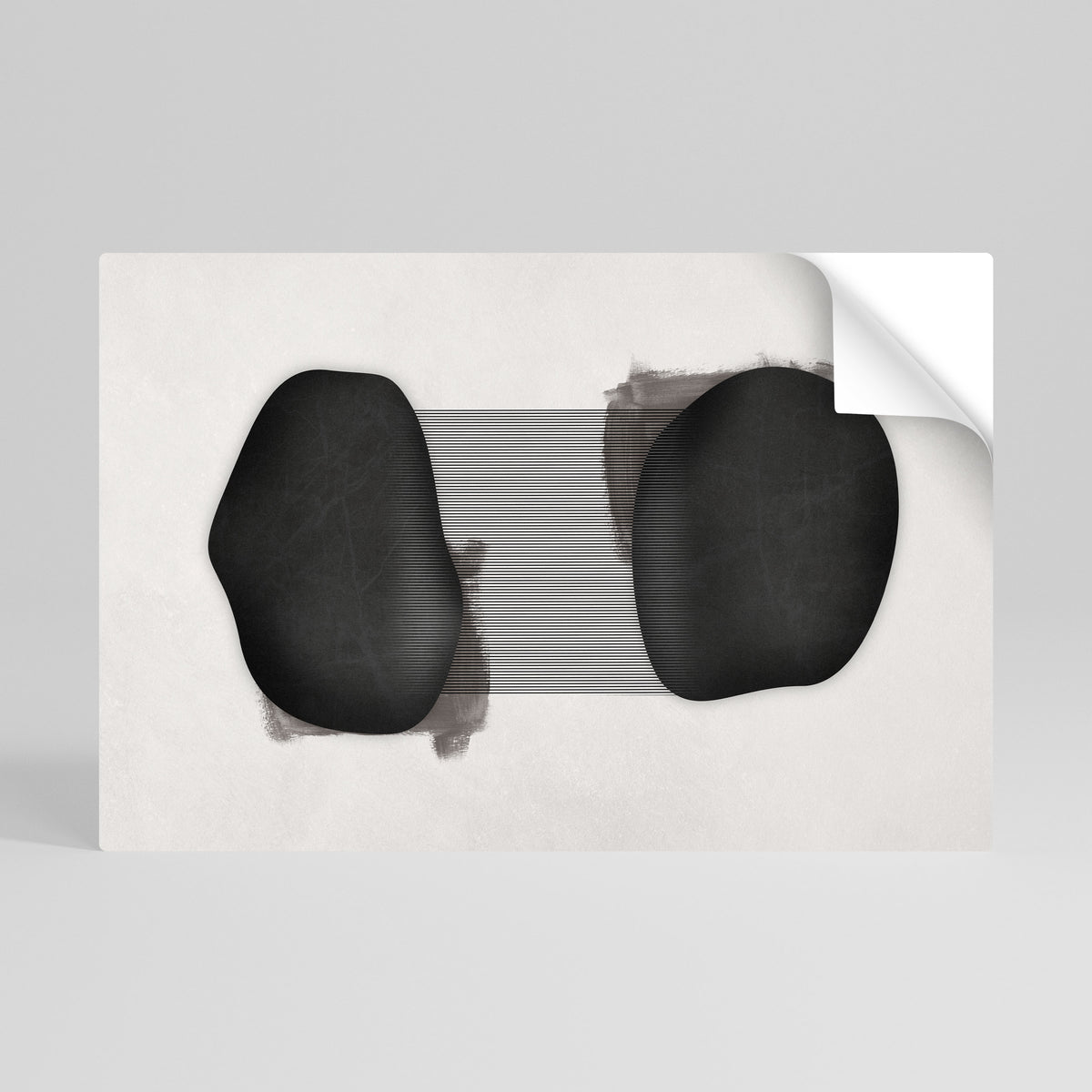 BLACK OVERTURE Poster Orizzontale Adesivo