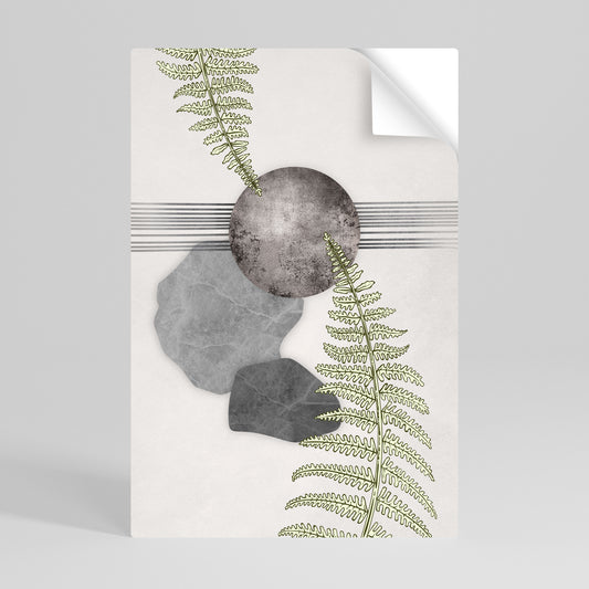 FERN MELANCHOLY Självhäftande Vertikal Poster