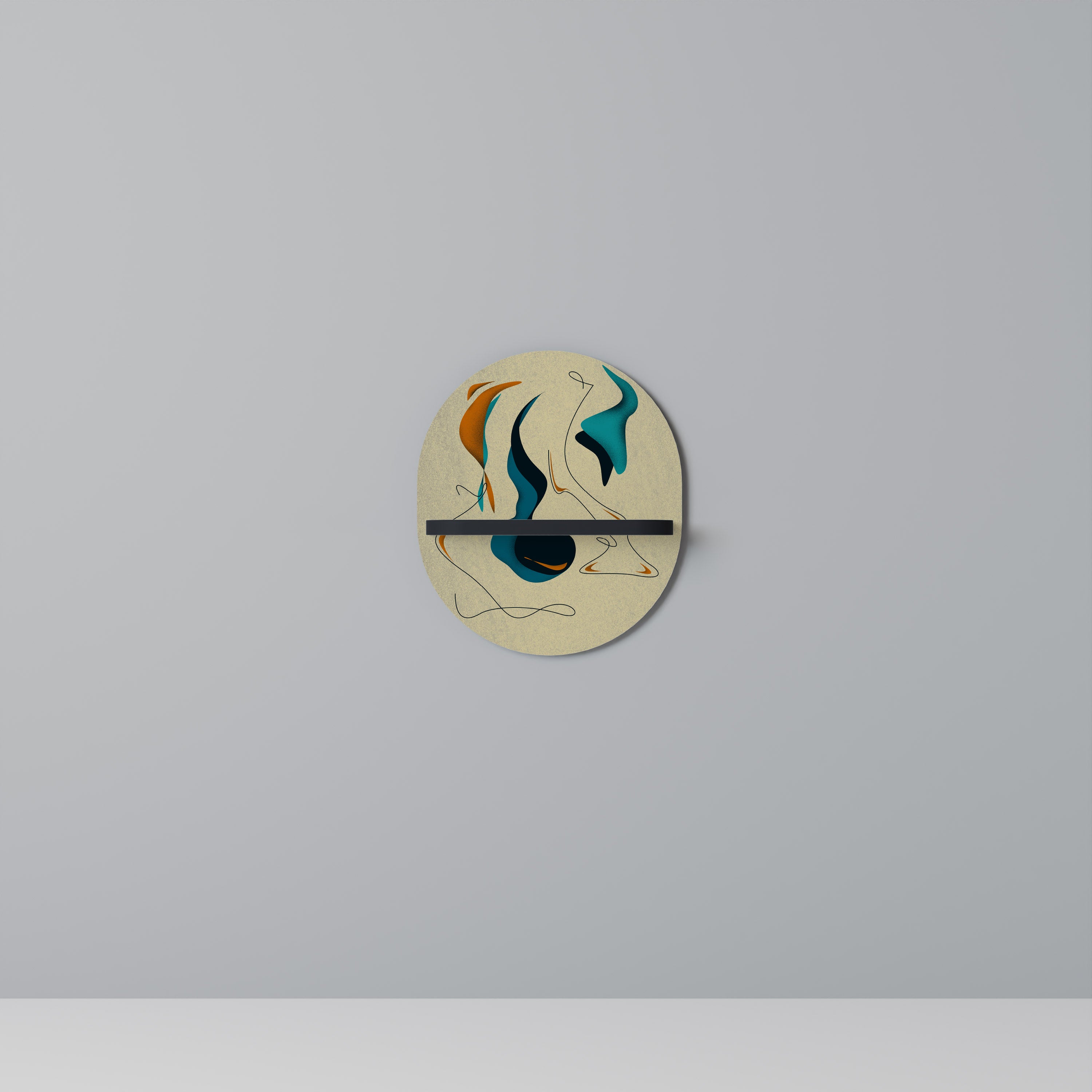 DREAMY DAZE Decorative Art Shelf