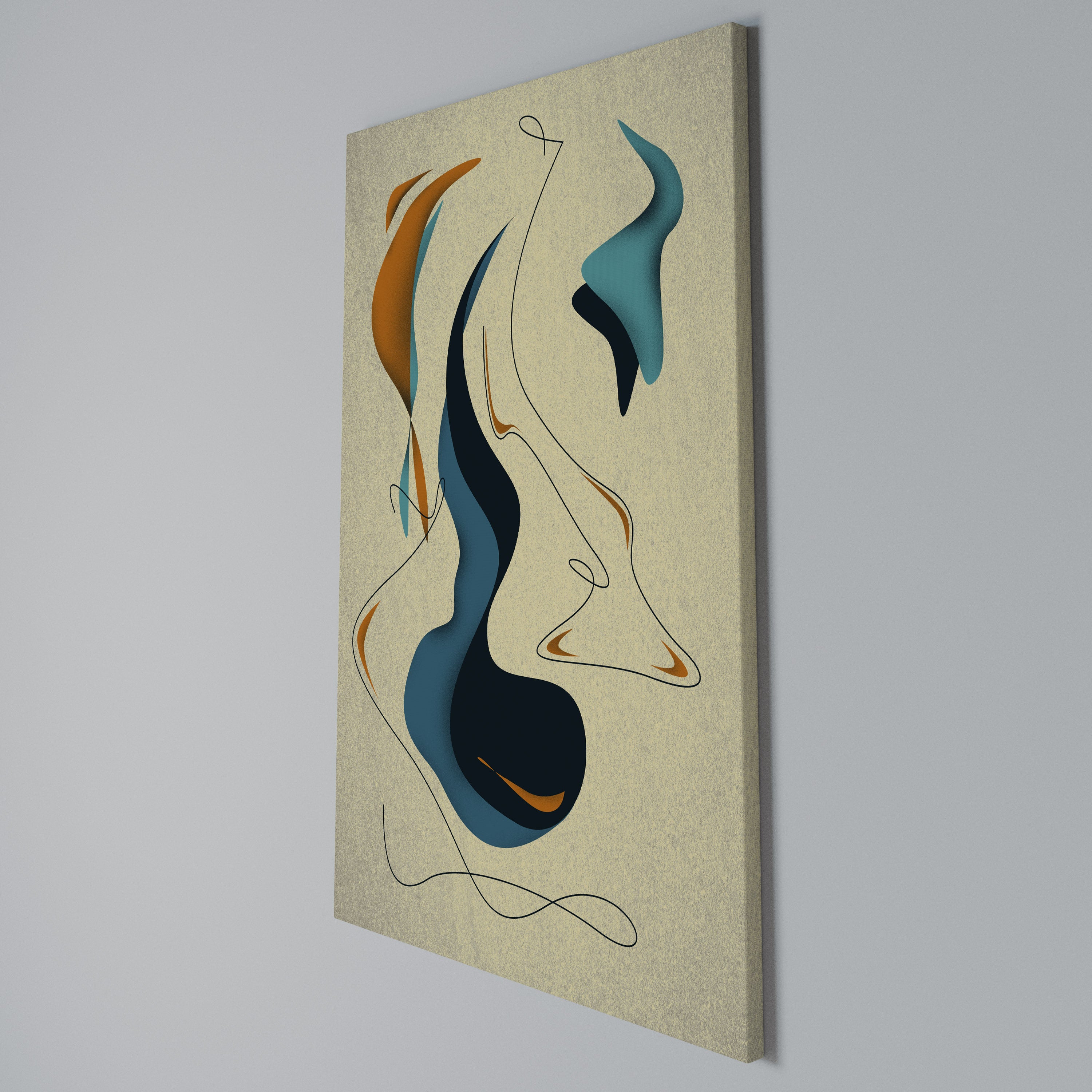 DREAMY DAZE Quadro em tela vertical