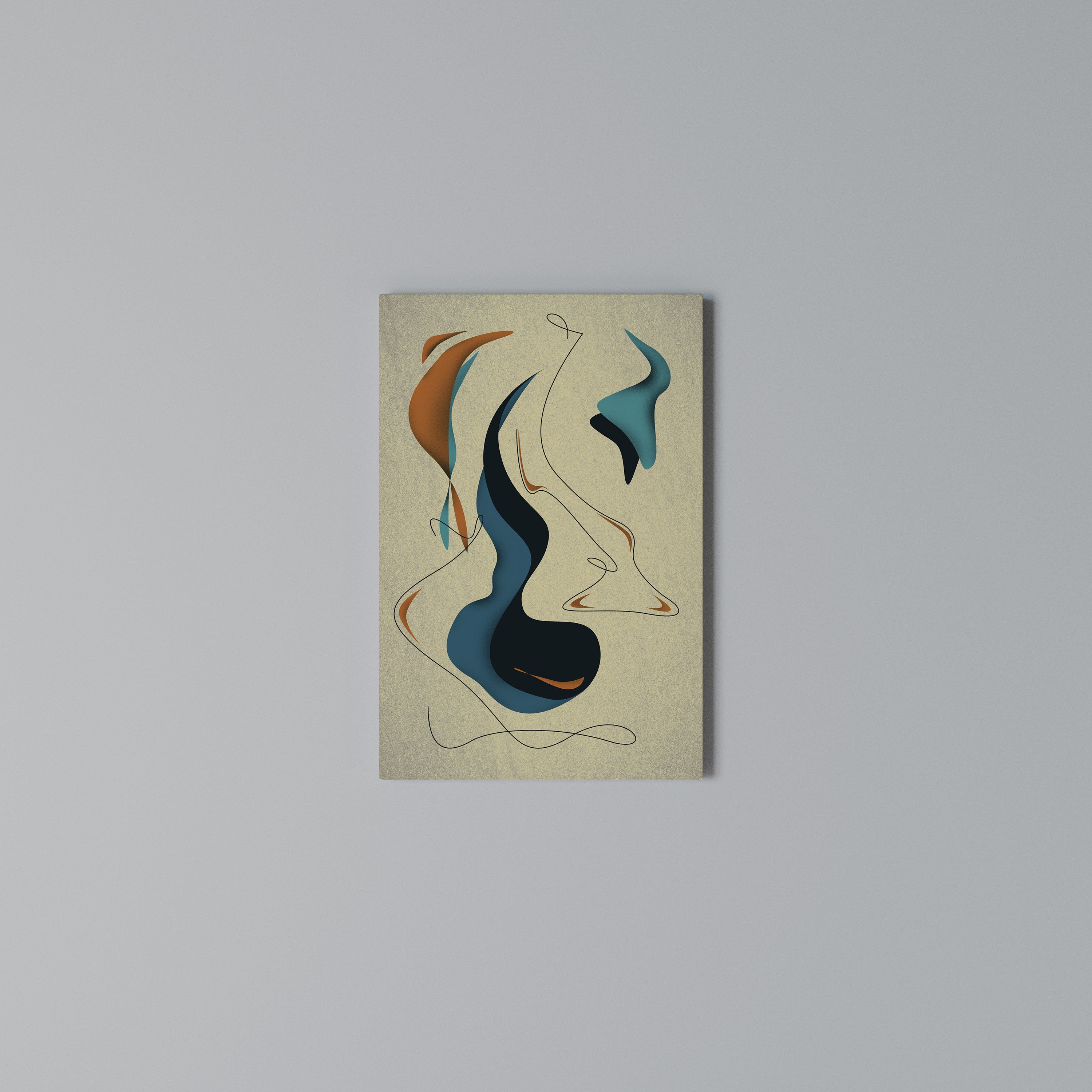 DREAMY DAZE Quadro em tela vertical