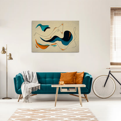 DREAMY DAZE Horizontal Canvas Print