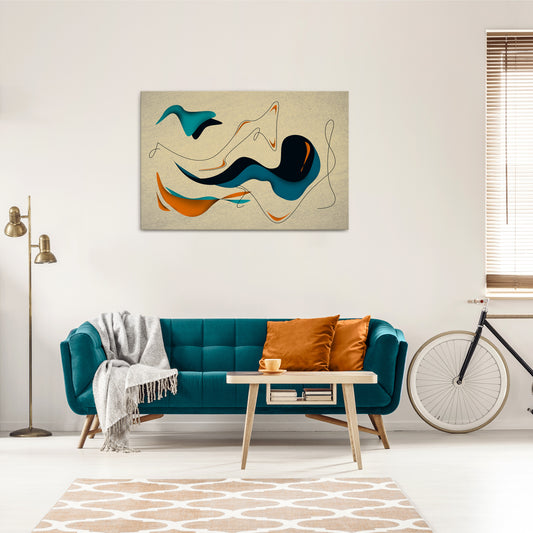 DREAMY DAZE Horizontal Canvas Print