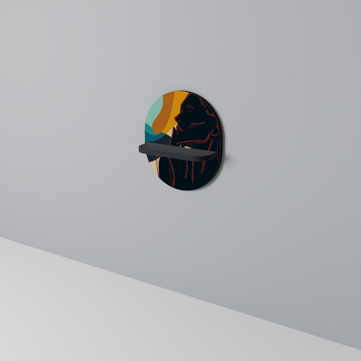 SILHOUETTE SONATA Art Shelf