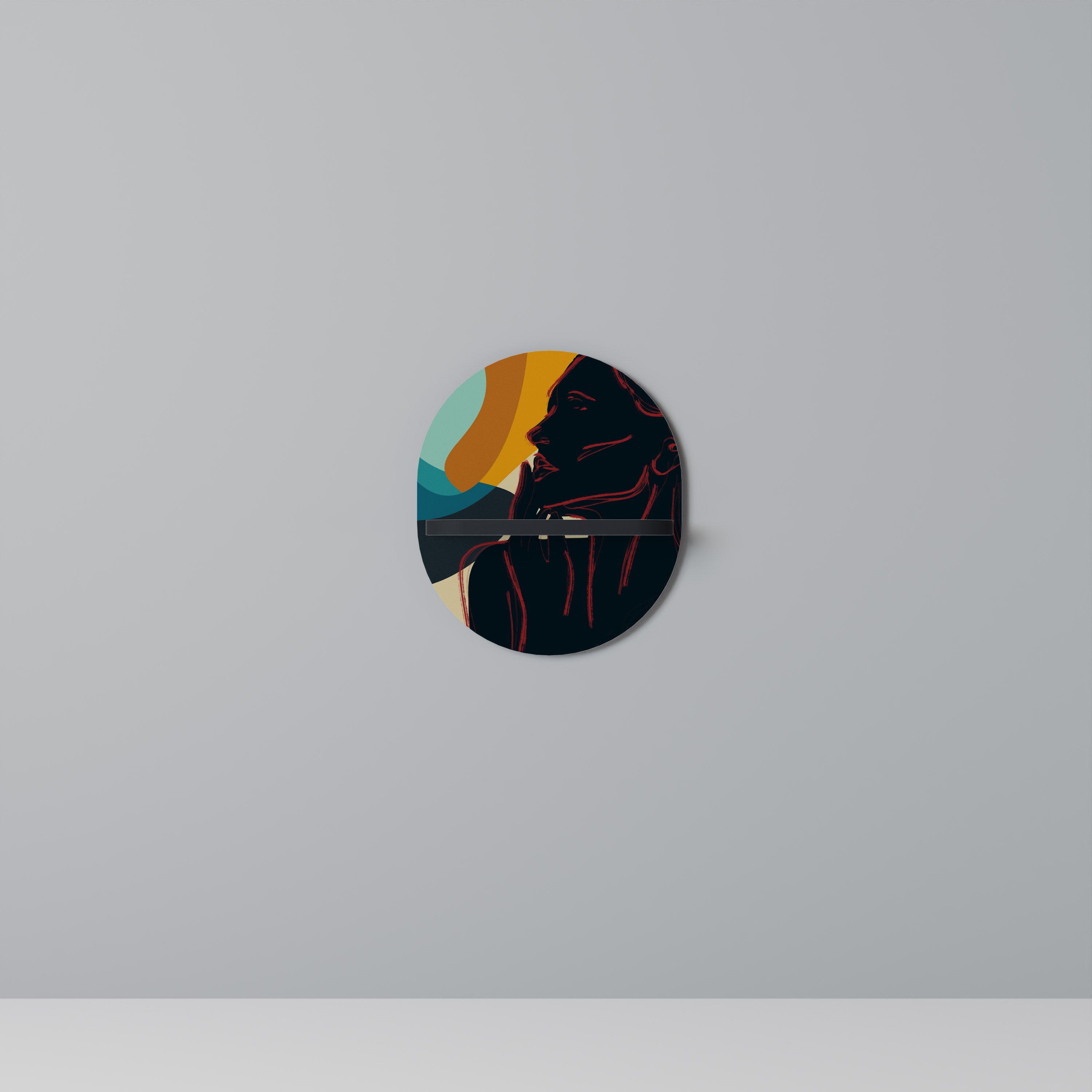 SILHOUETTE SONATA Decorative Art Shelf