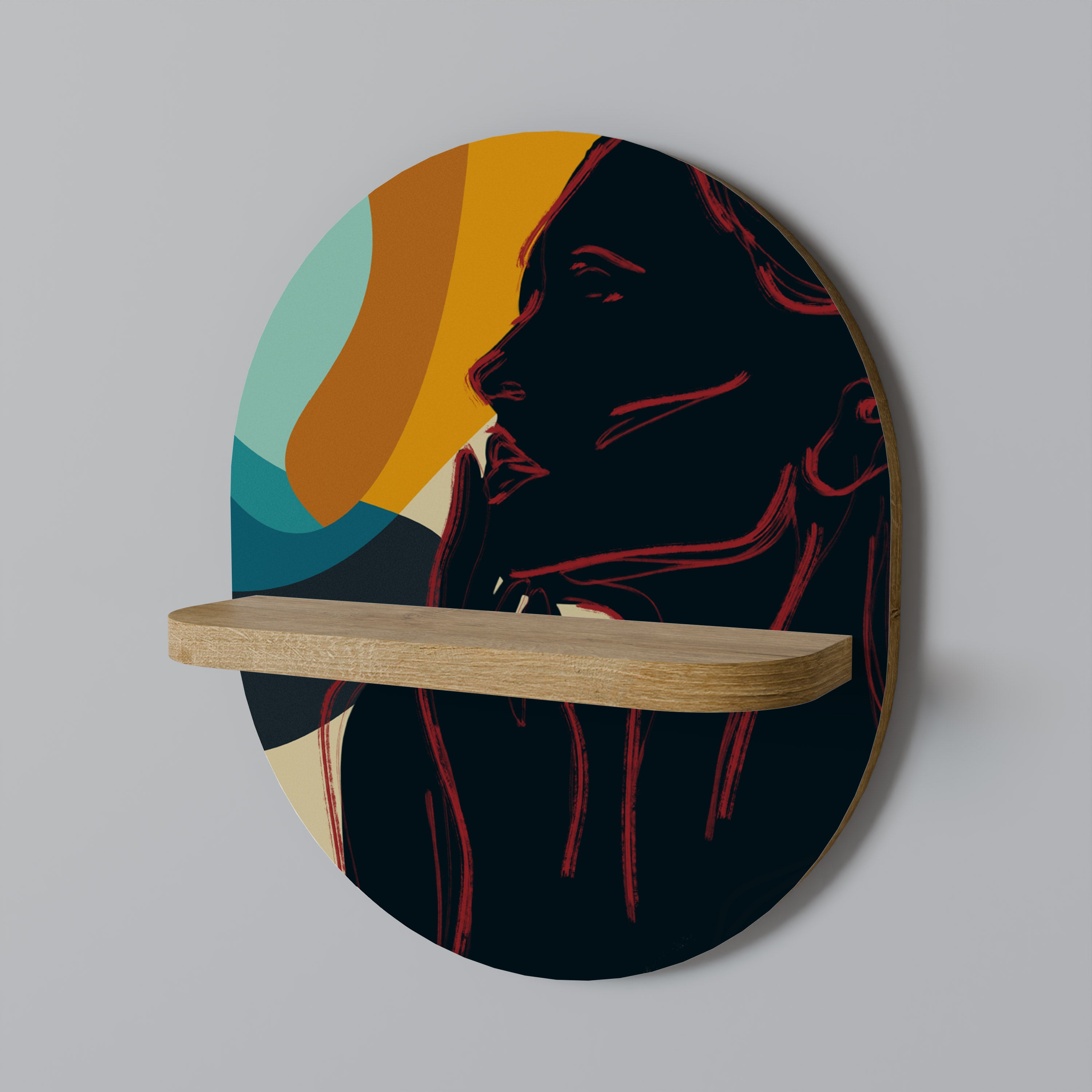 SILHOUETTE SONATA Decorative Art Shelf