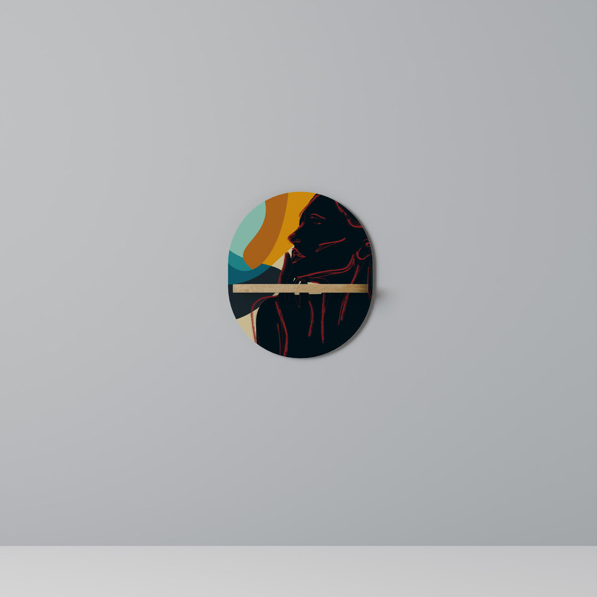 SILHOUETTE SONATA Prateleira Artística