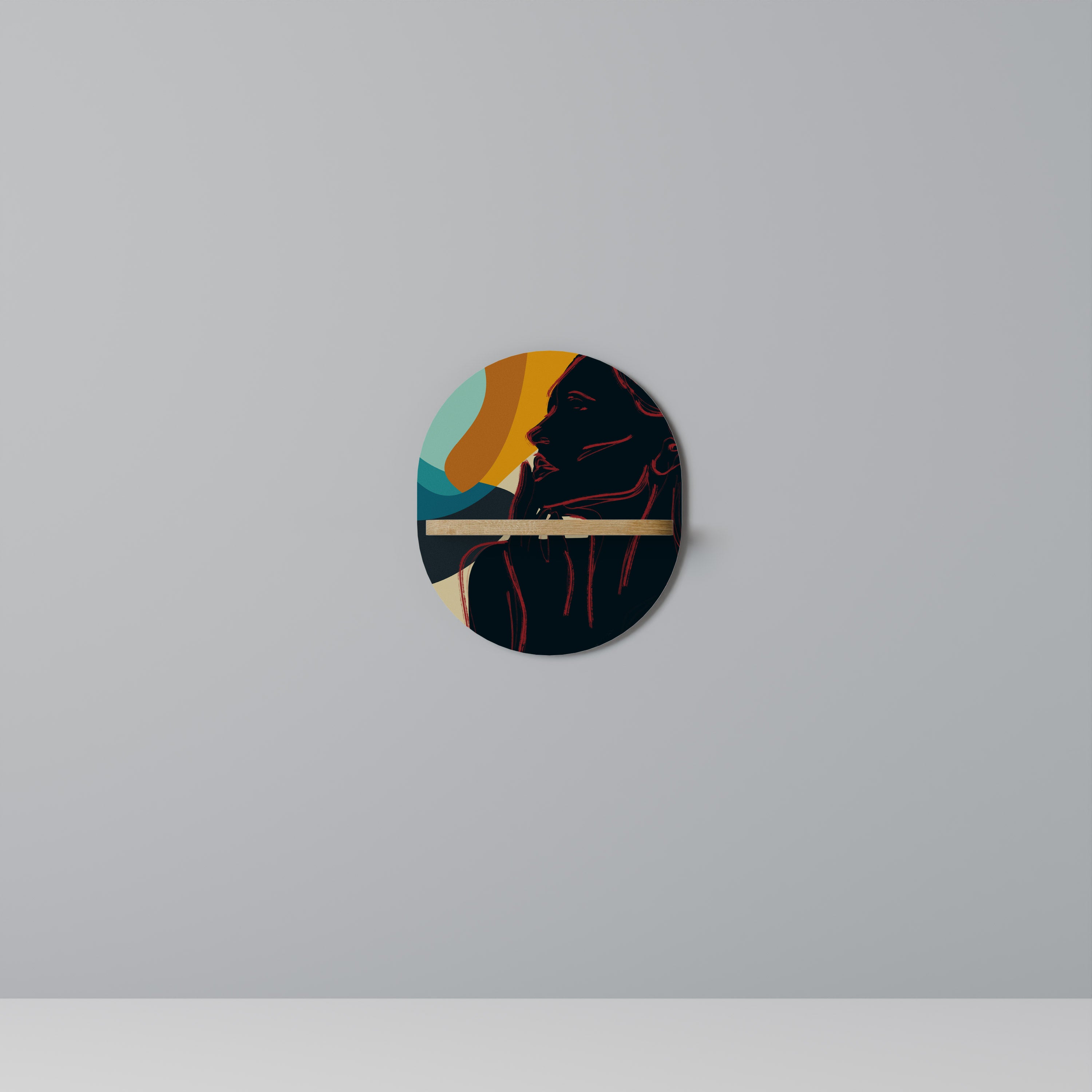 SILHOUETTE SONATA Decorative Art Shelf