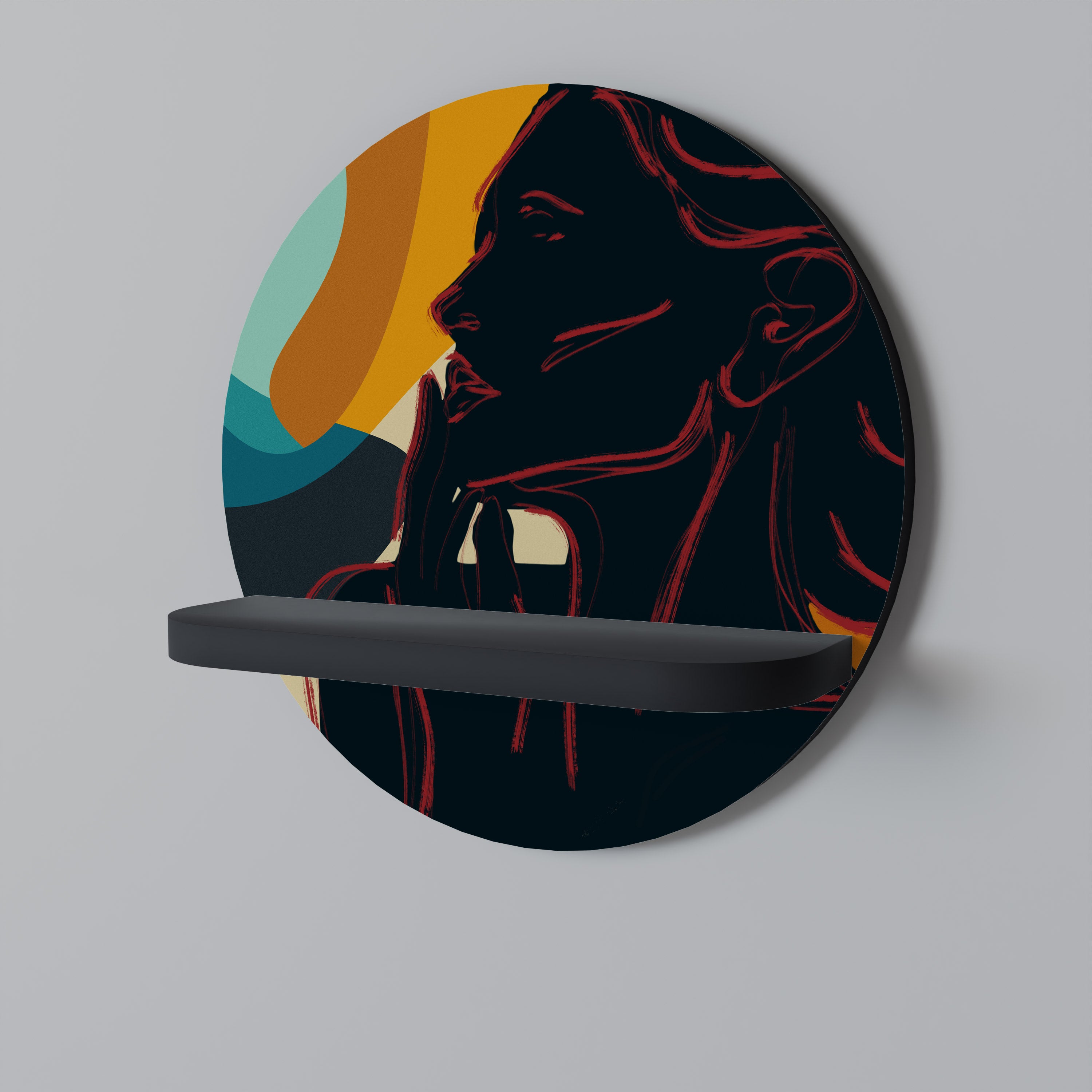 SILHOUETTE SONATA Decorative Art Shelf