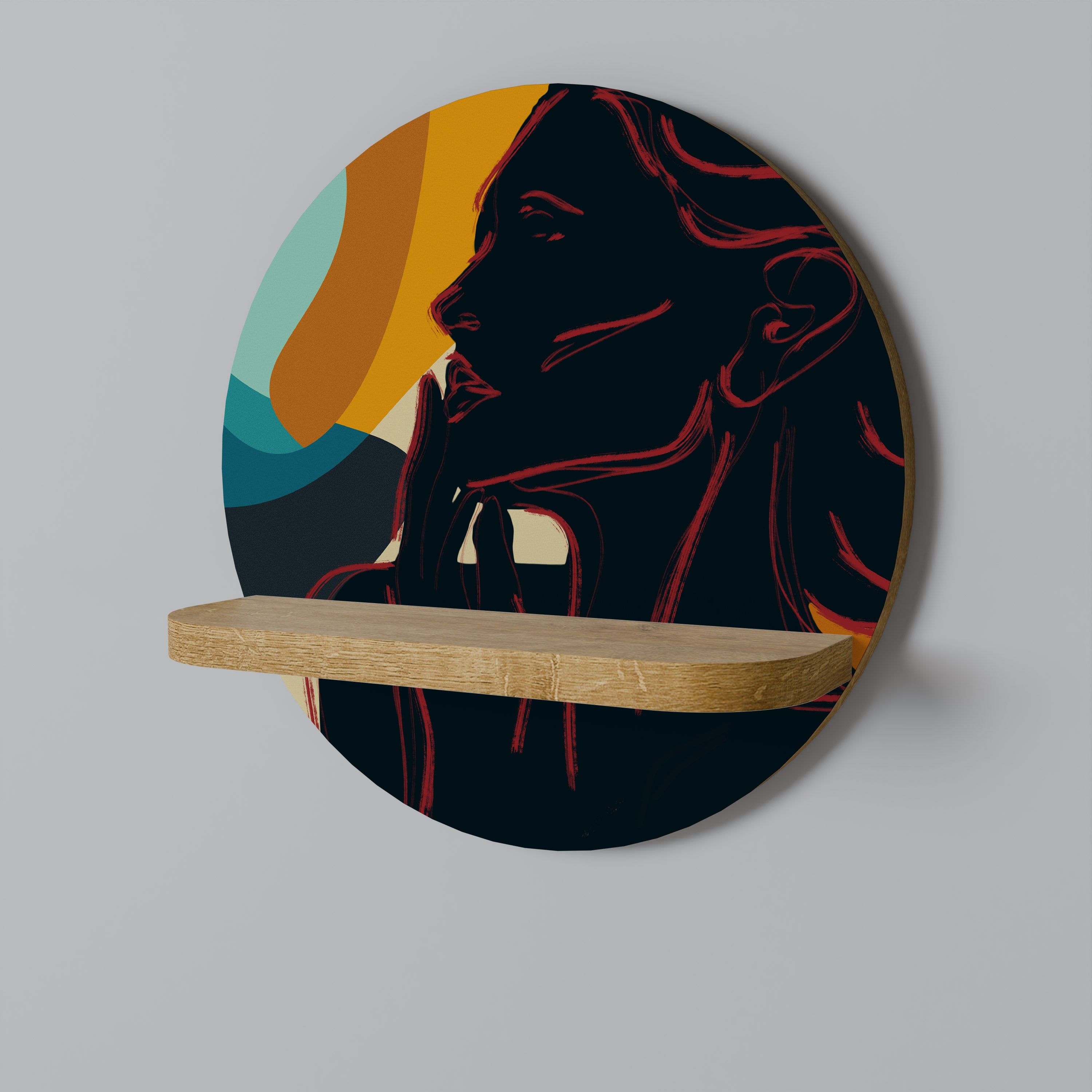 SILHOUETTE SONATA Decorative Art Shelf