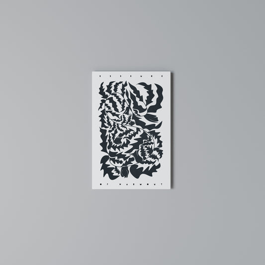 ETHEREAL ORNAMENT Vertical Canvas Print